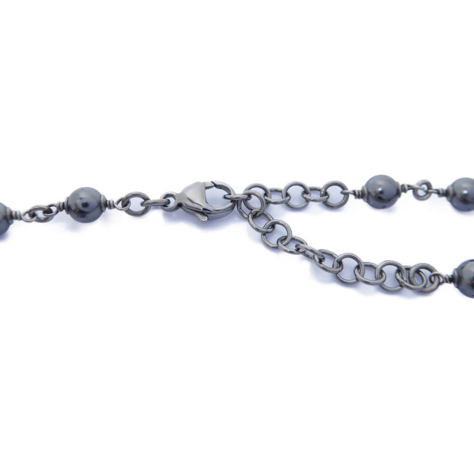 CHANEL PVC/金屬Necklace項鍊藍色