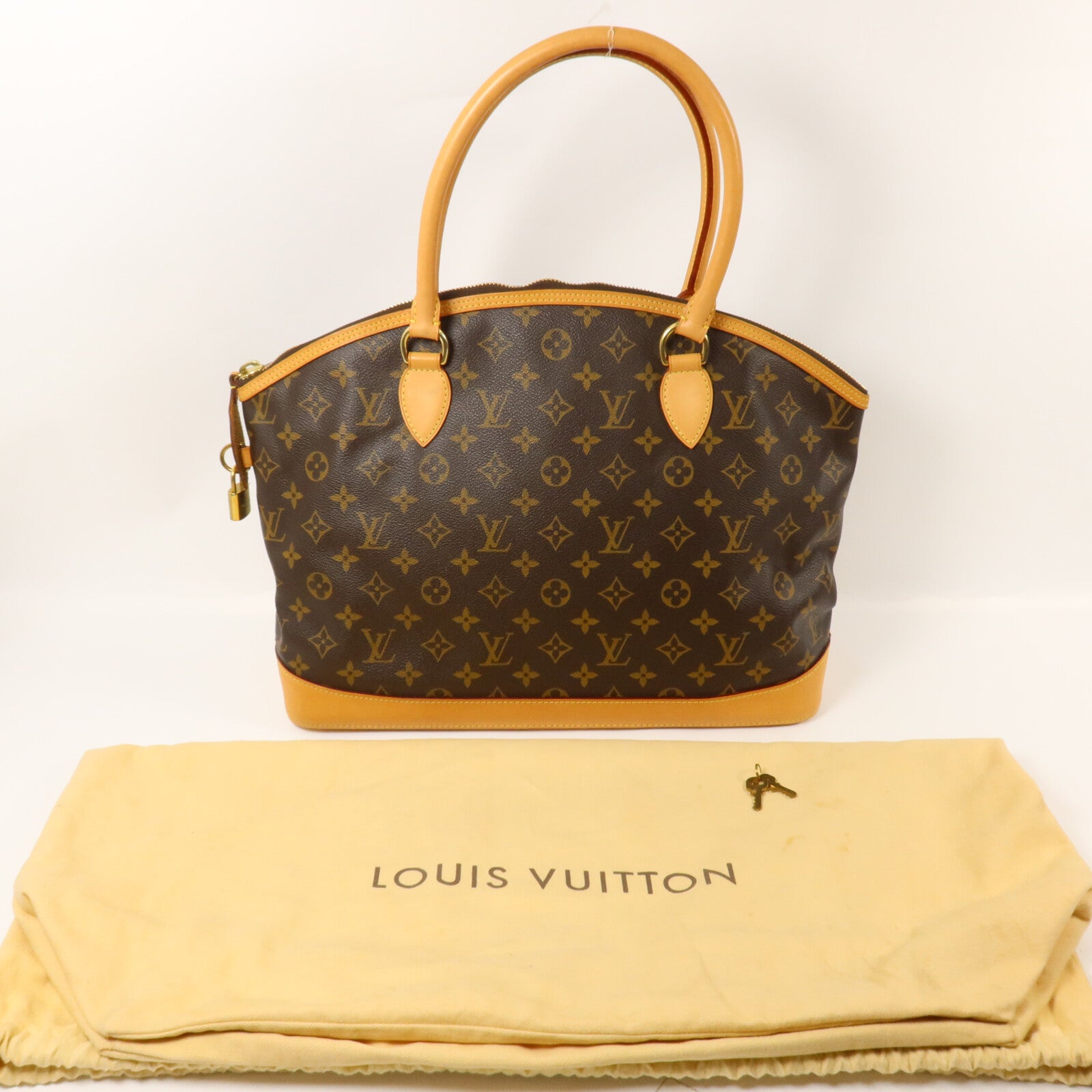 LOUIS VUITTON Monogram Lockit Horizontal肩背袋