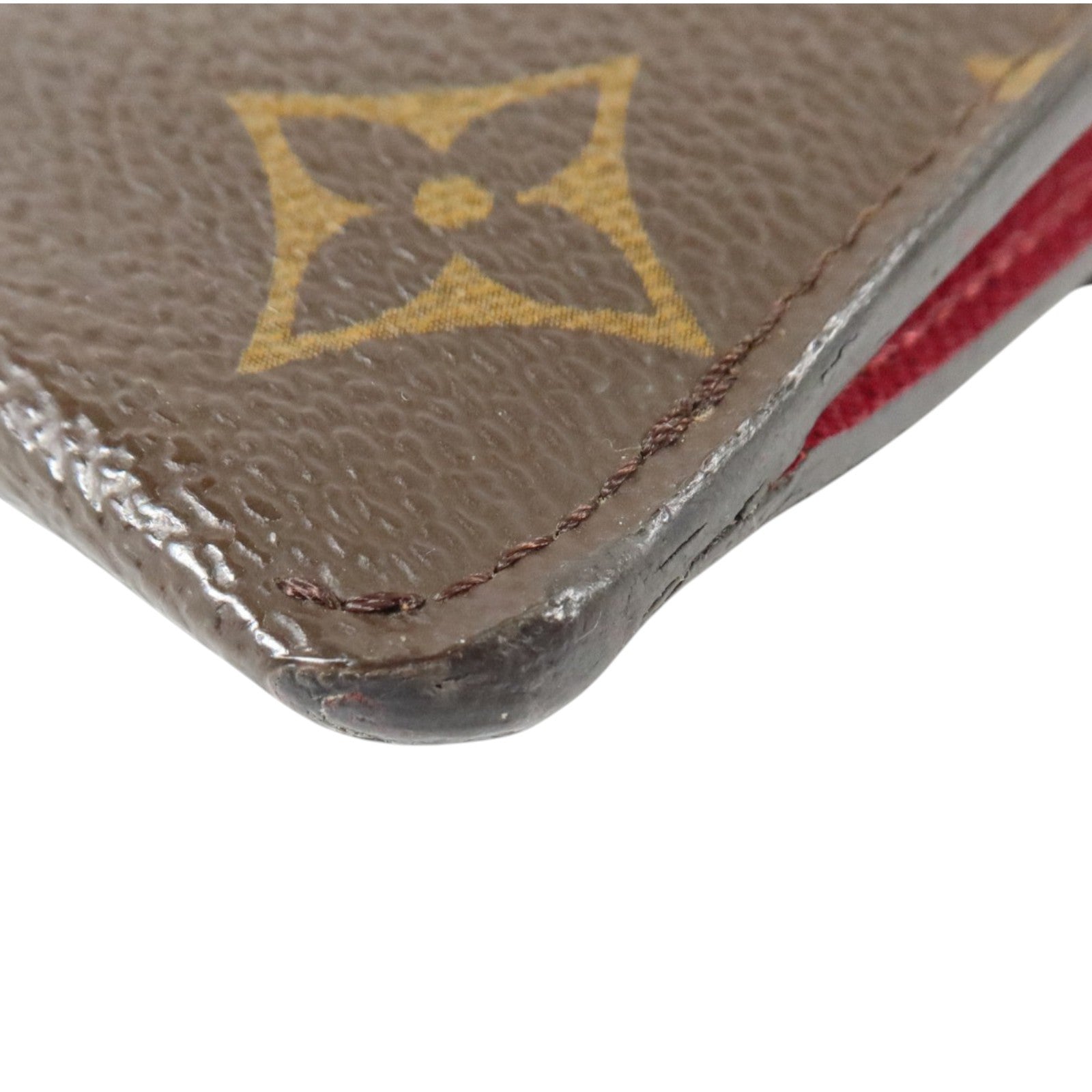 LOUIS VUITTON Monogram Jeanne Wallet金扣長錢包