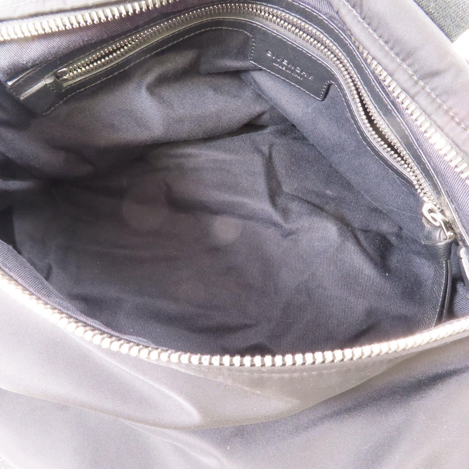 GIVENCHY 【激減優惠】尼龍Shoulder Bag銀扣手挽肩背兩用袋