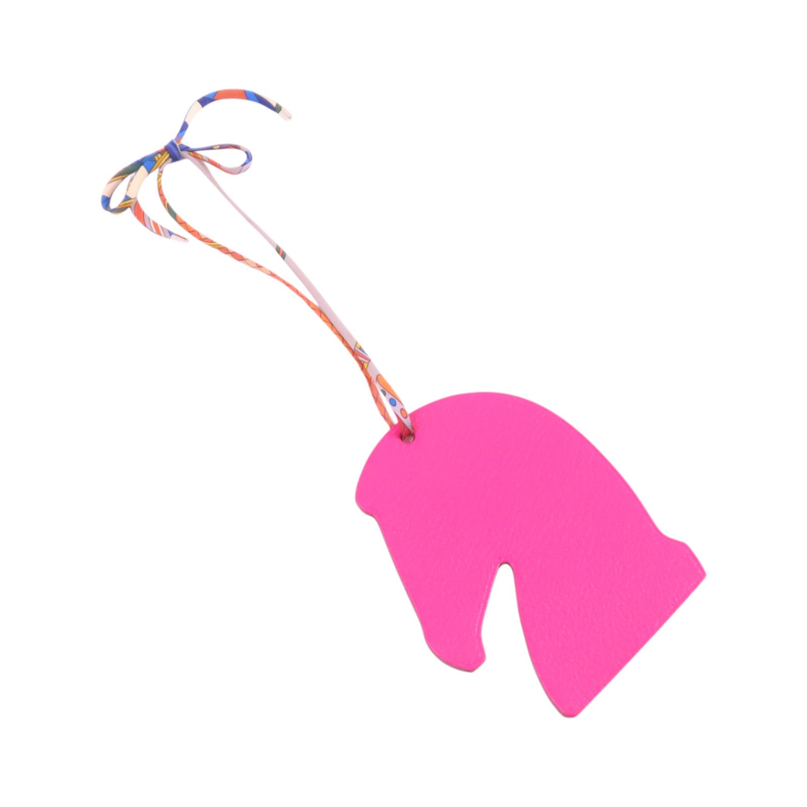 HERMES Chevre皮革Samarcande Horse Charm掛飾