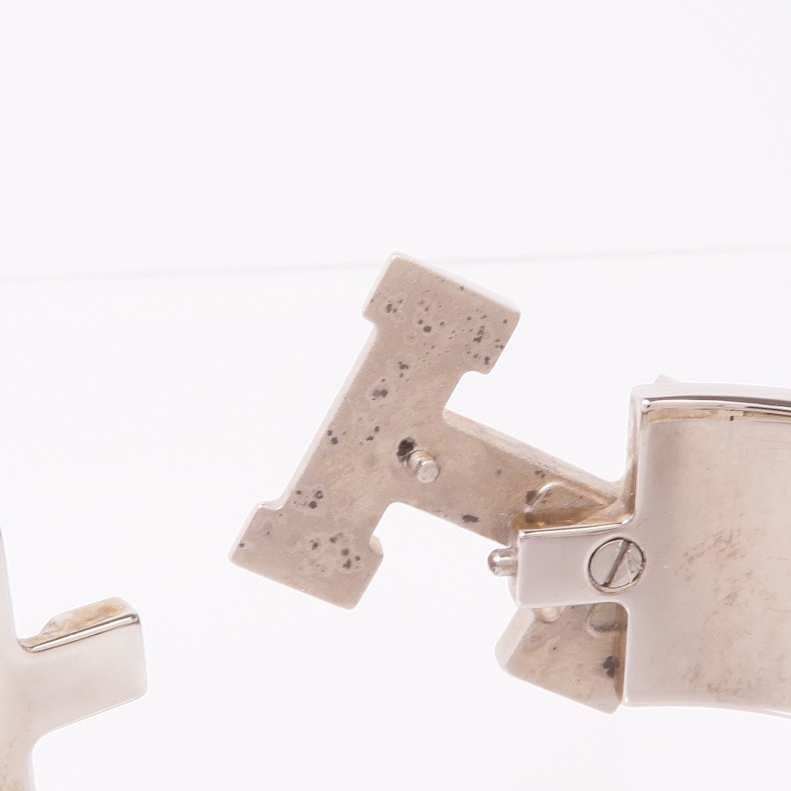 HERMES 琺瑯/金屬Clic-Clac H手鐲