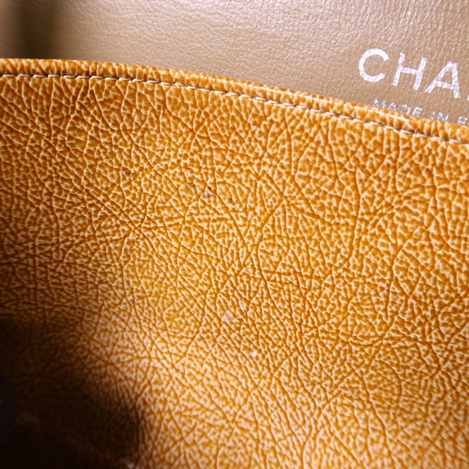 CHANEL 牛皮皮革Shoulder Bag銀扣鏈帶肩背袋