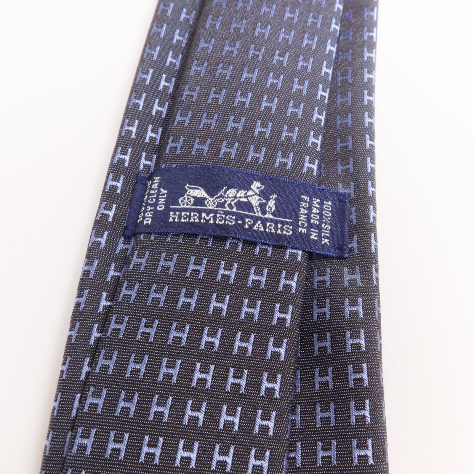 HERMES 絲質Tie領帶
