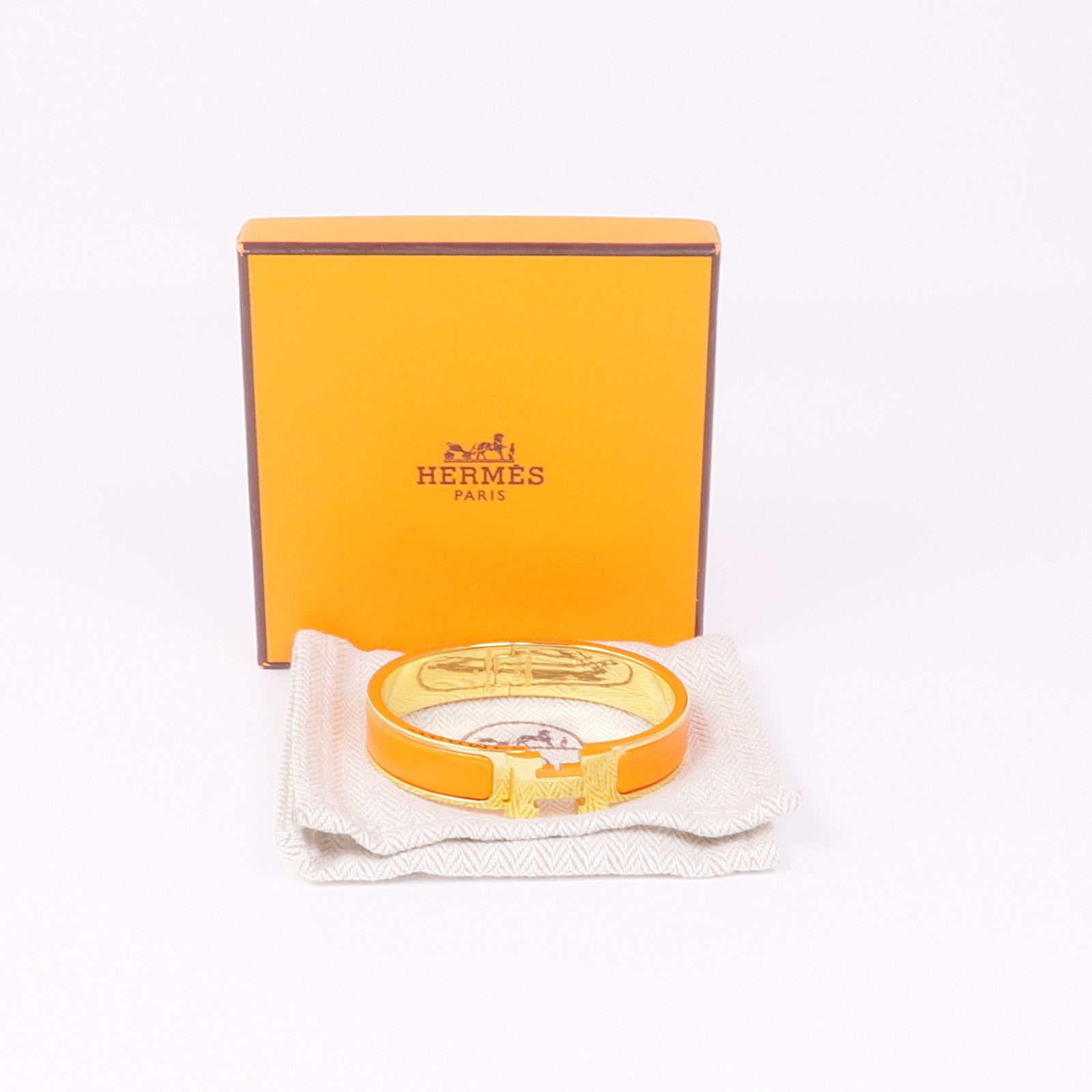 HERMES 金屬/琺瑯Clic H手鐲
