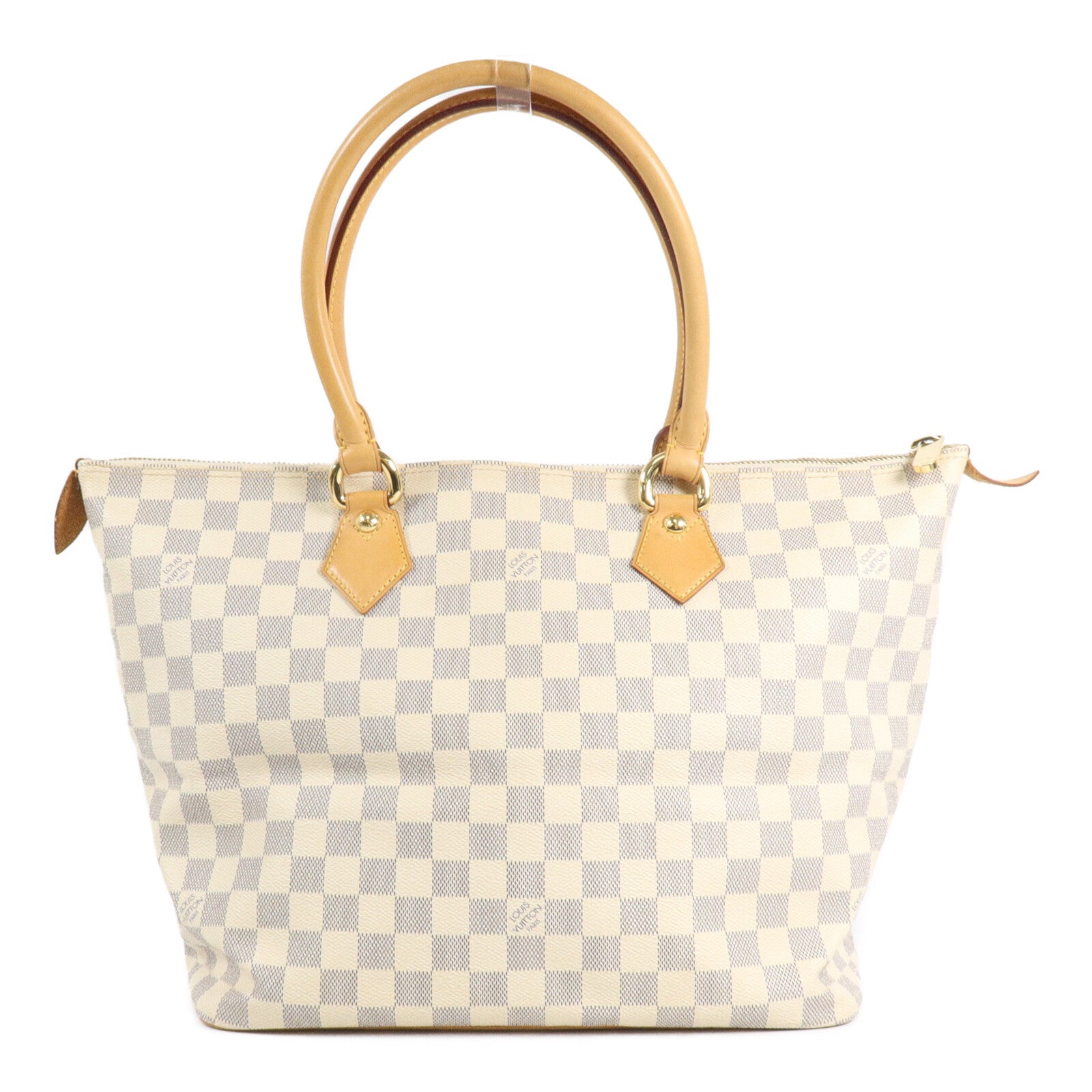 LOUIS VUITTON Damier Azur Saleya MM肩背袋/手挽袋