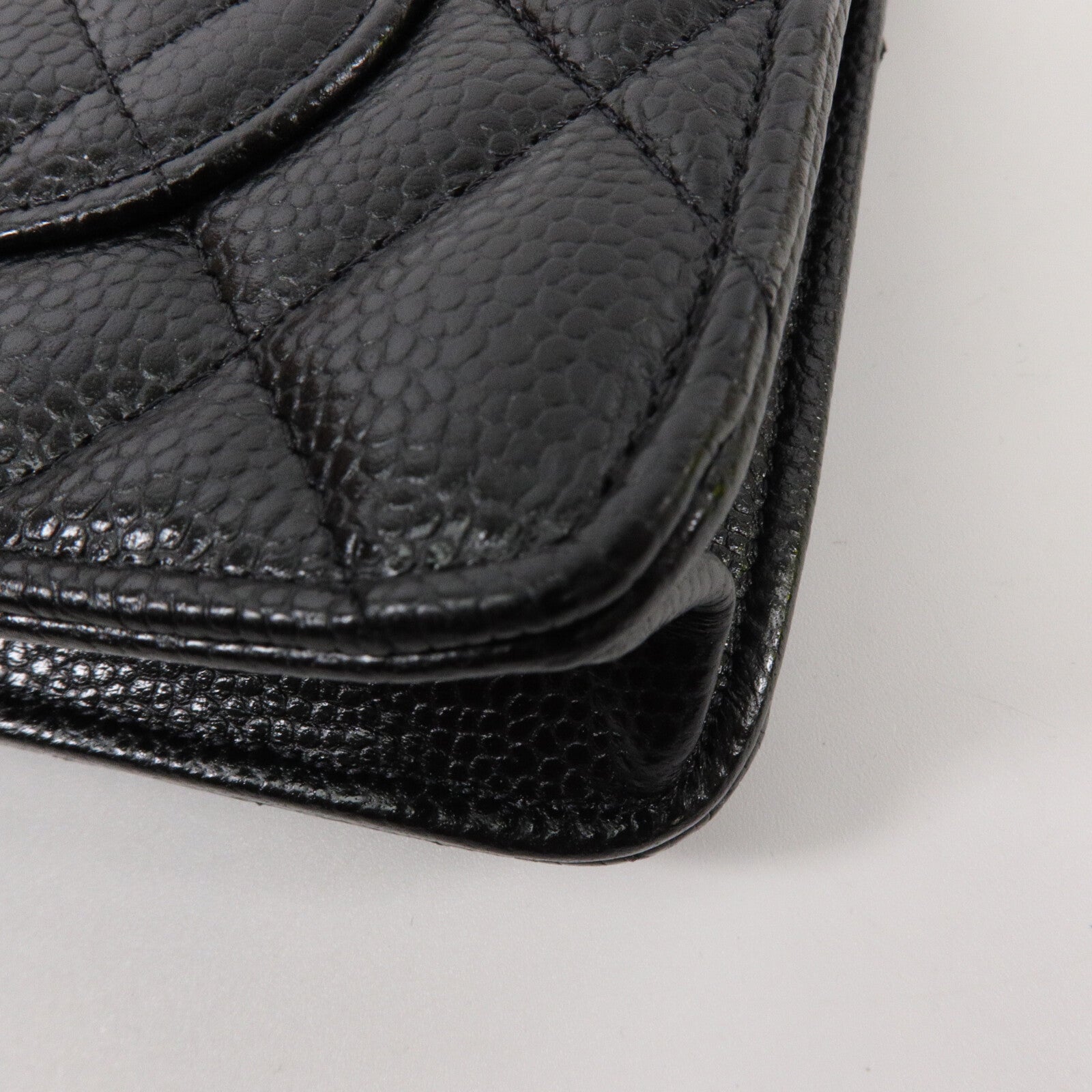 CHANEL 牛皮皮革WOC Wallet On Chain鏈帶肩背袋