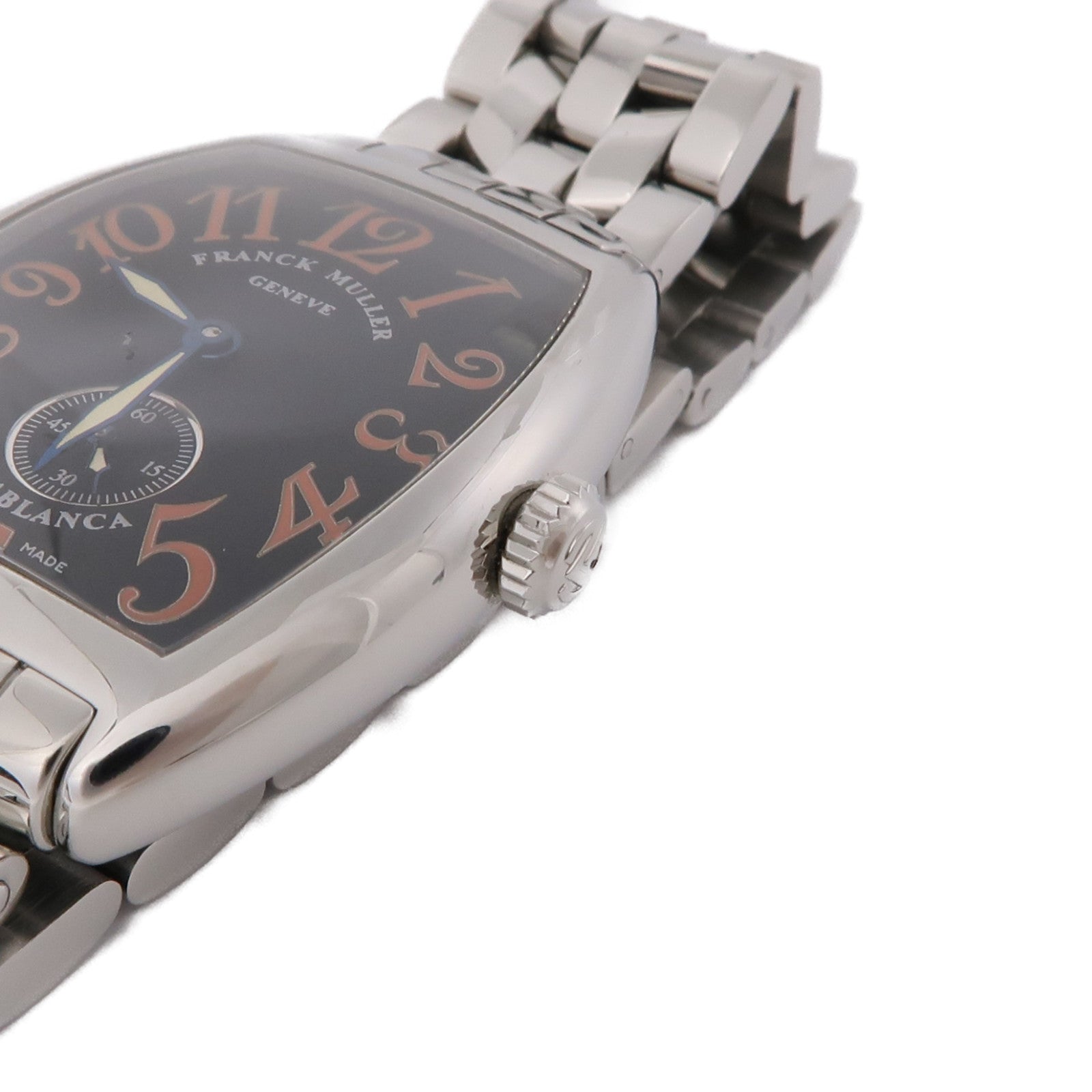FRANCK MULLER Casablanca不鏽鋼手錶自動機芯黑色