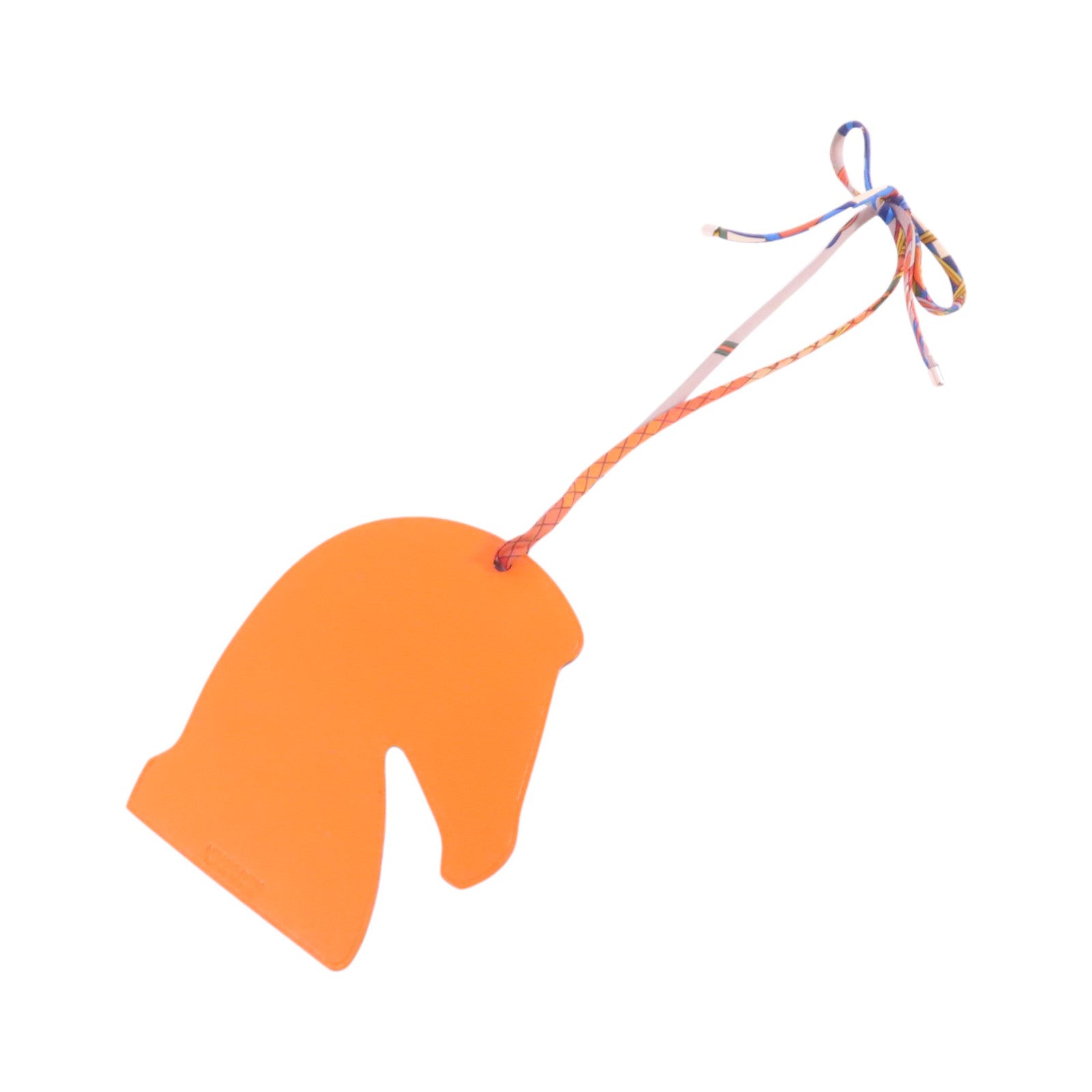 HERMES Chevre皮革Samarcande Horse Charm掛飾
