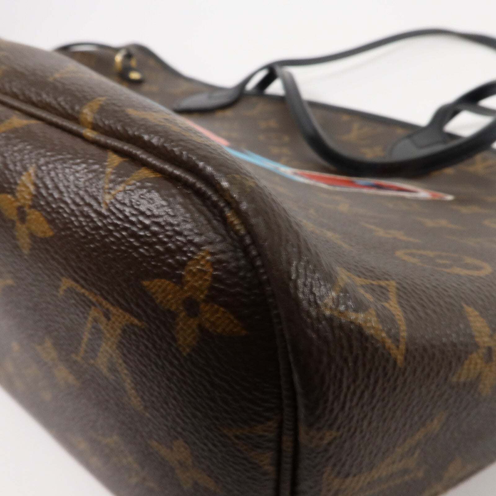 LOUIS VUITTON Monogram World Tour Neverfull MM手挽袋