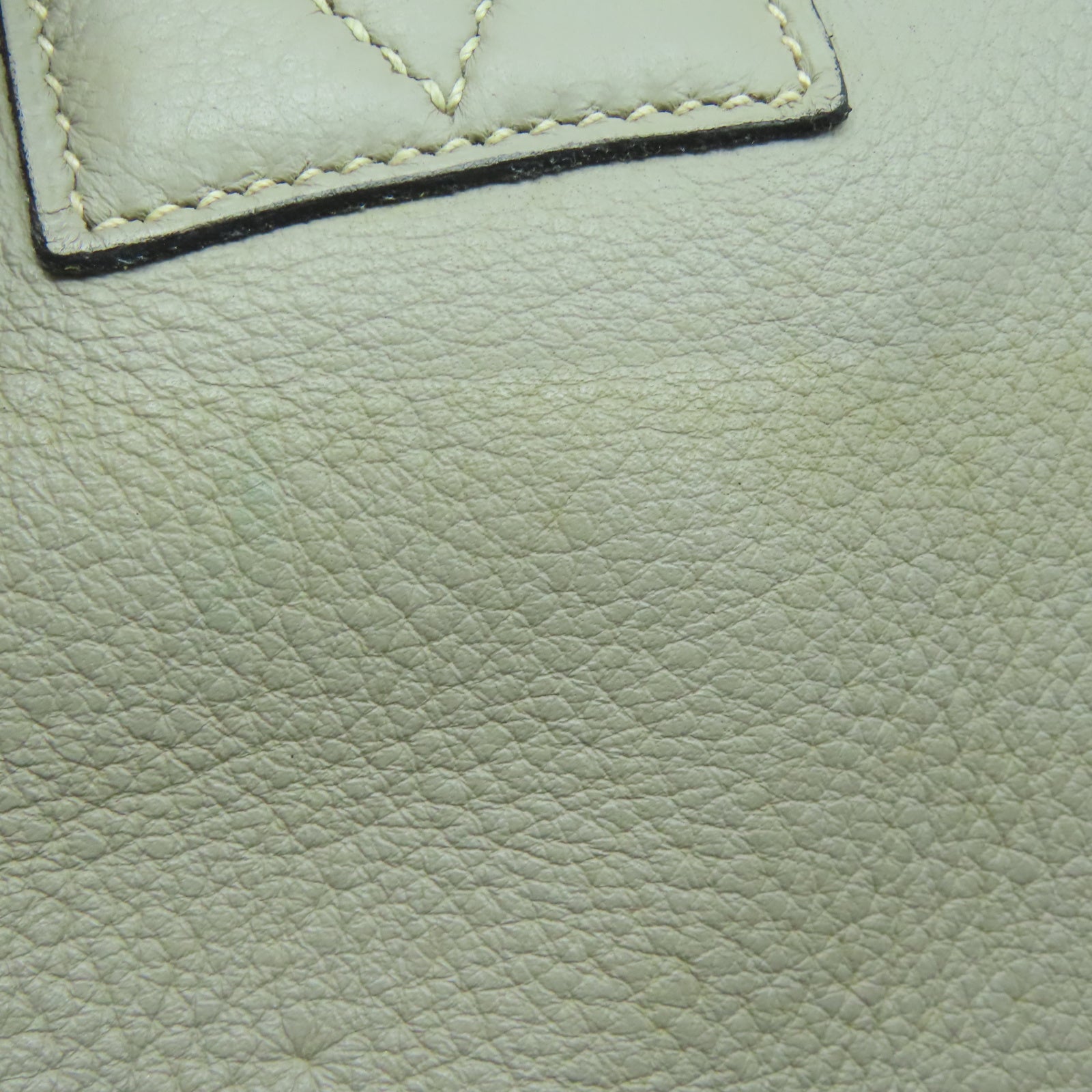 HERMES 【清倉大減價】牛皮皮革Backpack背包灰色