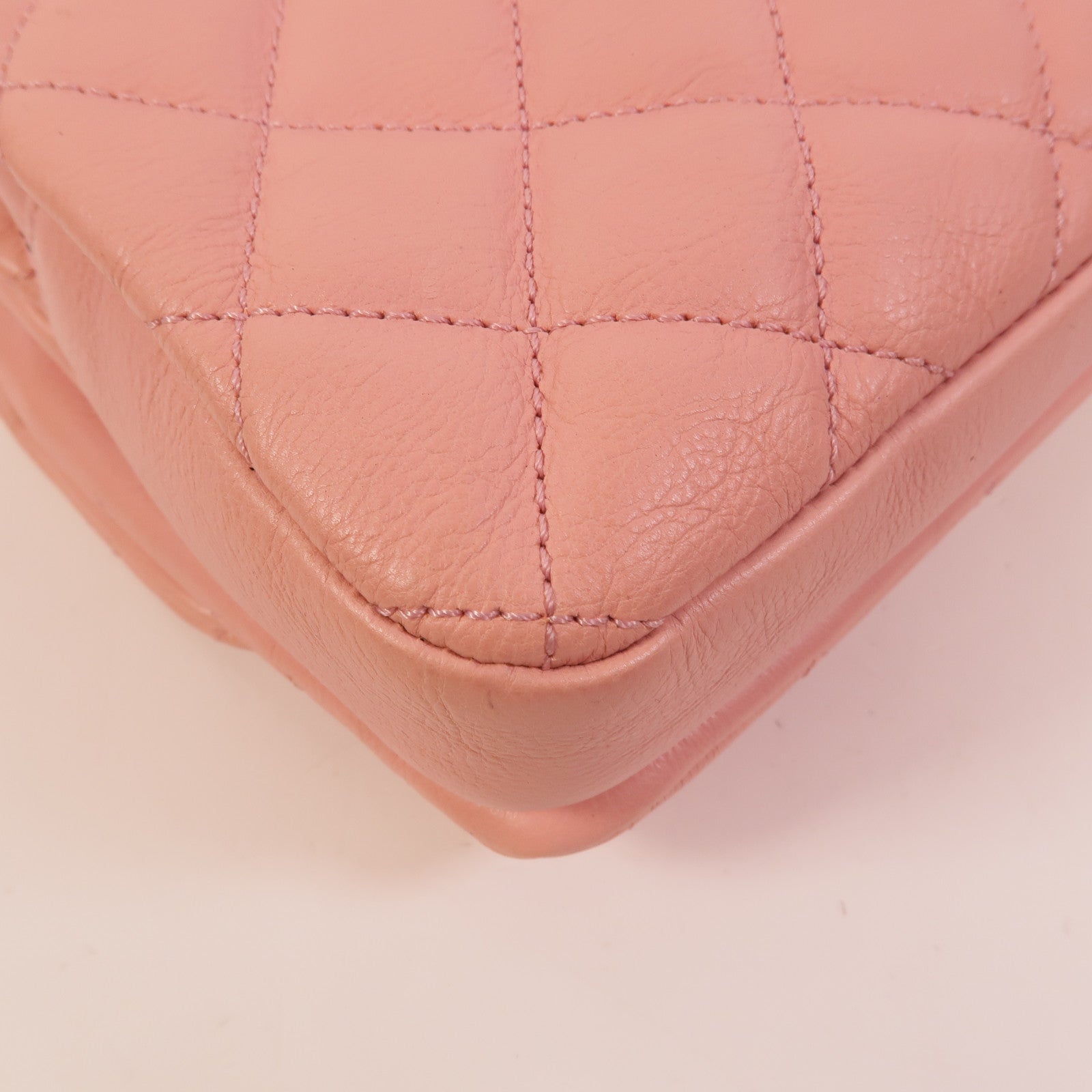 CHANEL 牛皮皮革Chain Shoulder Bag鏈帶手挽肩背兩用袋