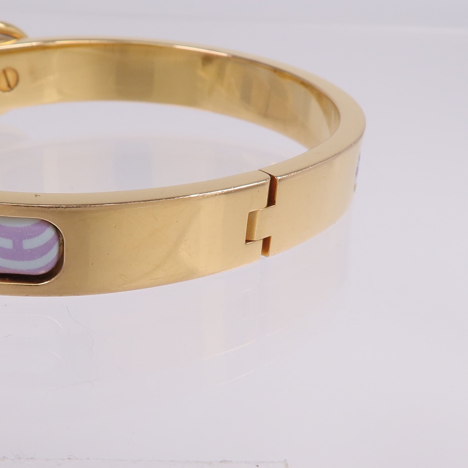 HERMES 金屬/琺瑯Mini Clic Chaine d'Ancre Bracelet手鐲