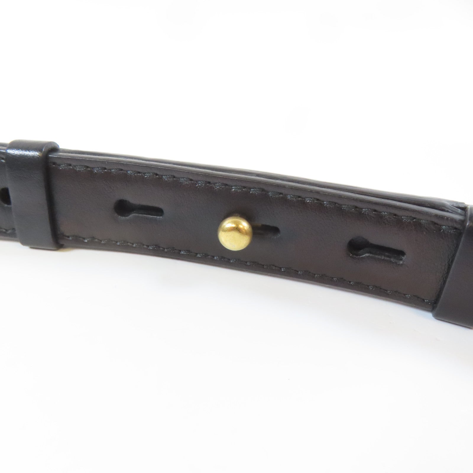 Salvatore Ferragamo 牛皮皮革2 Way Chain Shoulder Bag金扣鏈帶手挽肩背兩用袋黑色