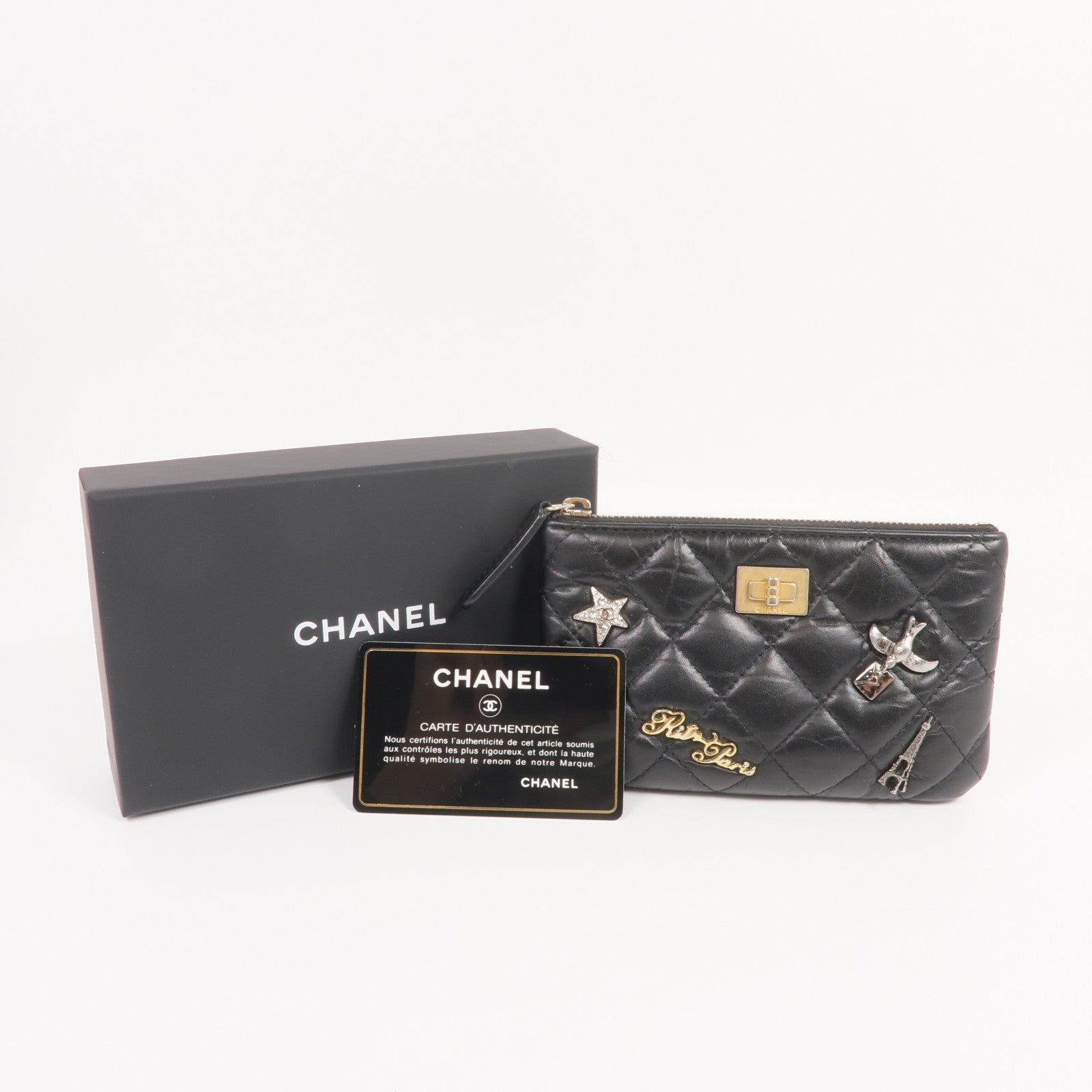 CHANEL 皮革Coin Purse零錢包