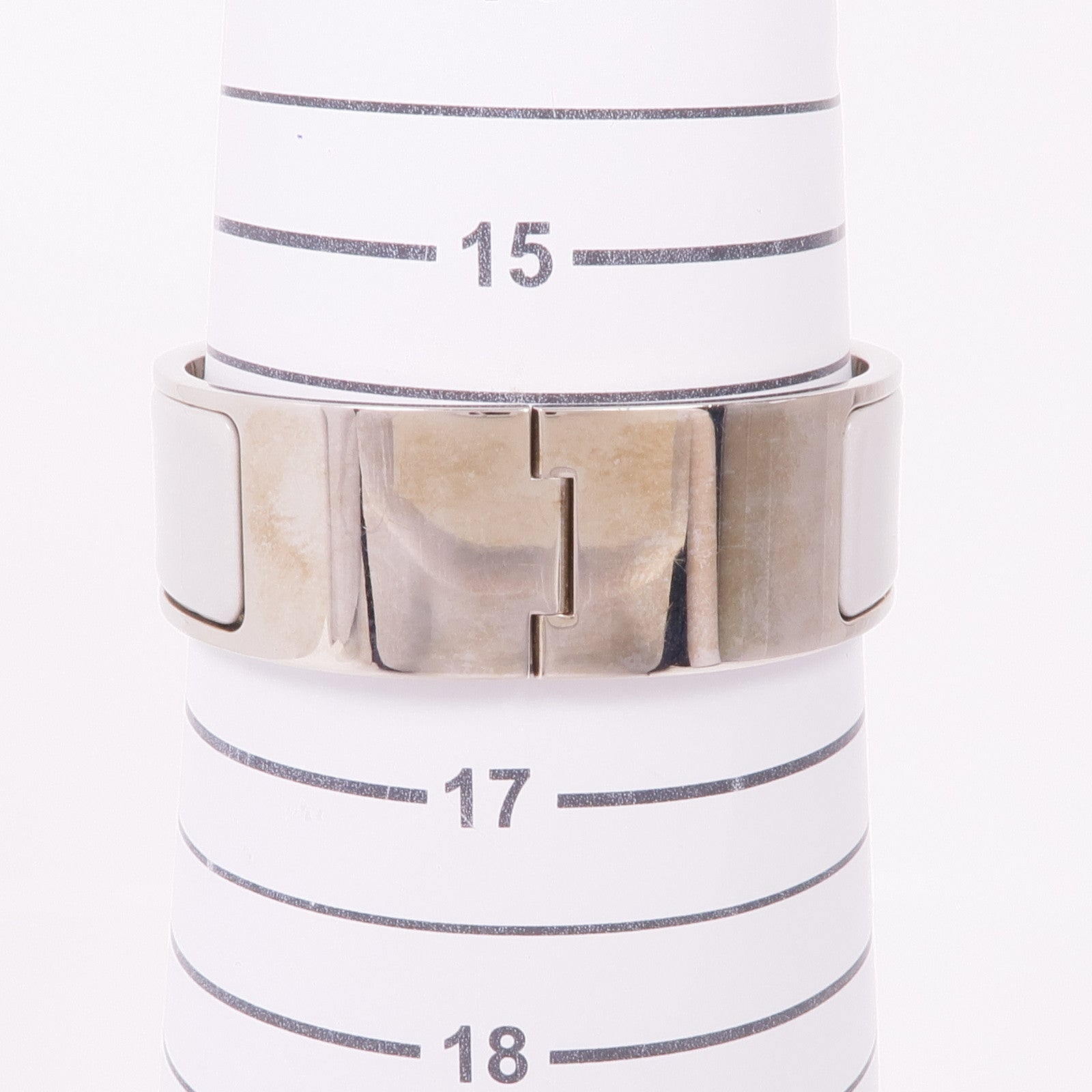 HERMES 琺瑯/金屬Clic-Clac H手鐲