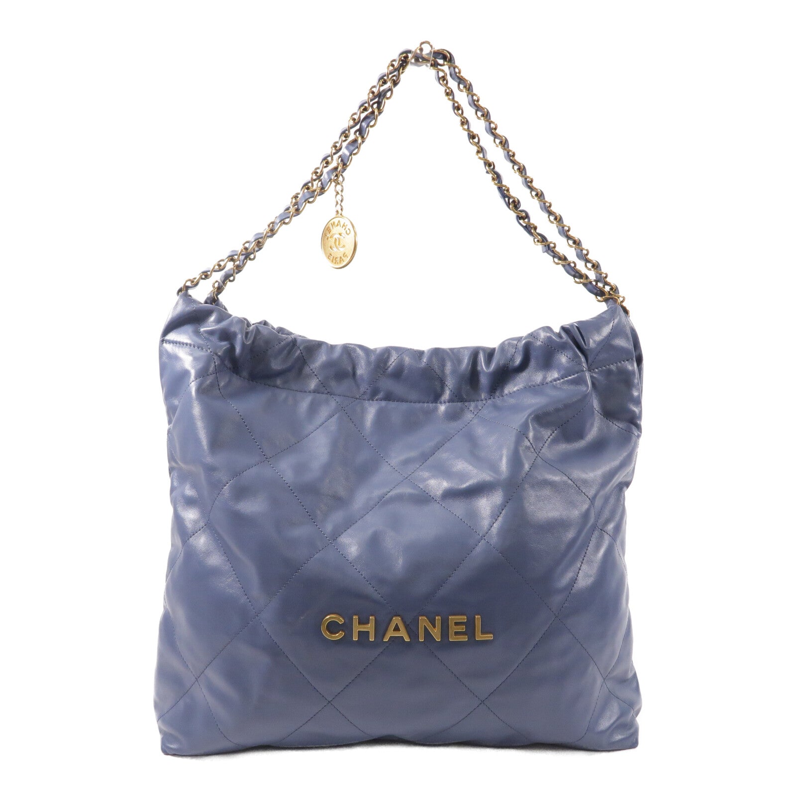 CHANEL 牛皮皮革Chanel 22 Small鏈帶肩背袋