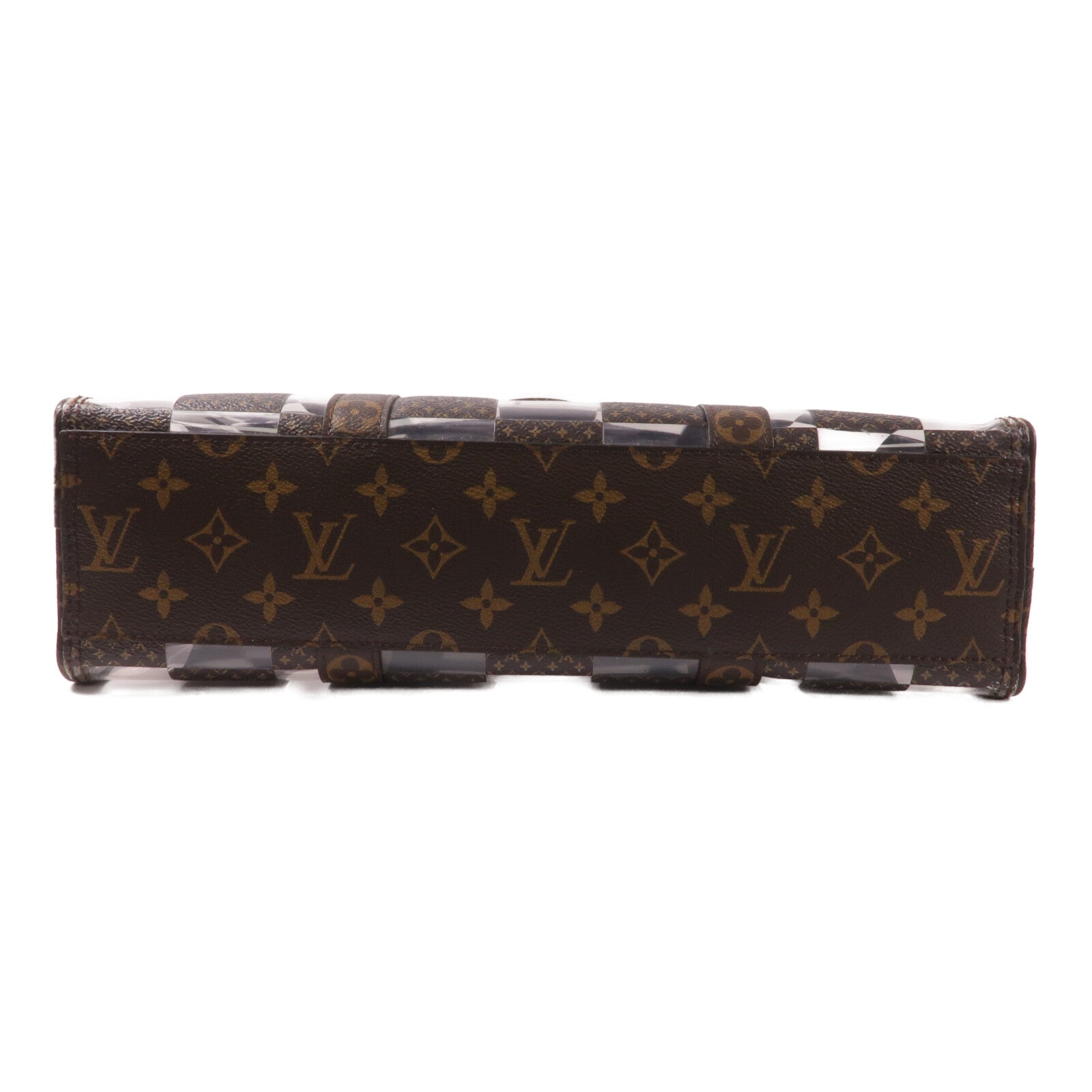 LOUIS VUITTON Monogram Chess Sac Plat手挽肩背兩用袋