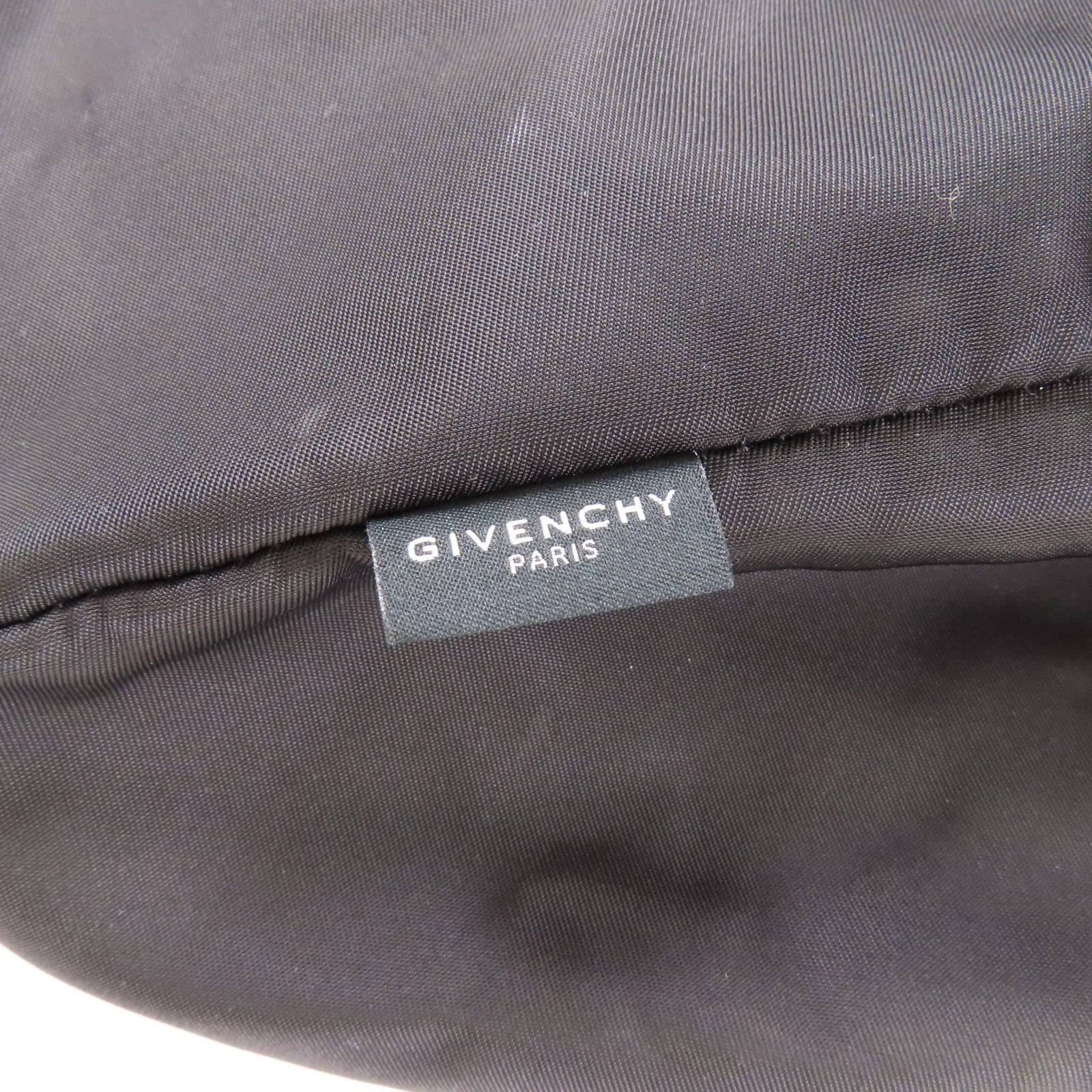 GIVENCHY 尼龍Shoulder Bag銀扣手挽肩背兩用袋