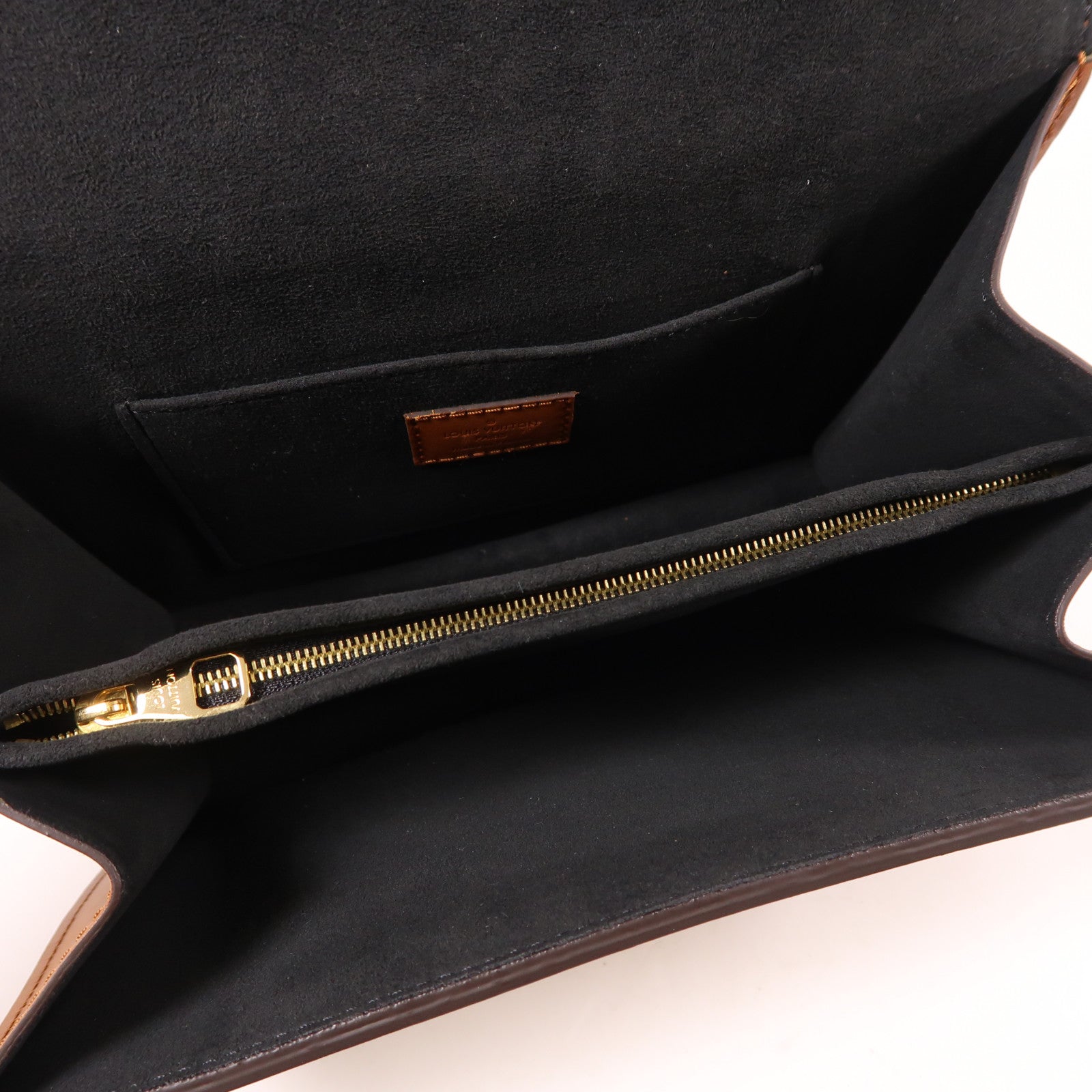 LOUIS VUITTON【激減優惠】 Monogram/Monogram Reverse Dauphine MM金扣手挽肩背兩用袋棕色