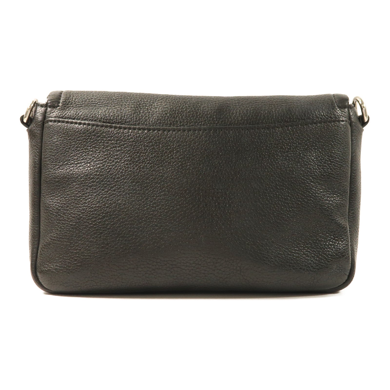 PRADA 牛皮皮革Shoulder Bag銀扣肩背袋