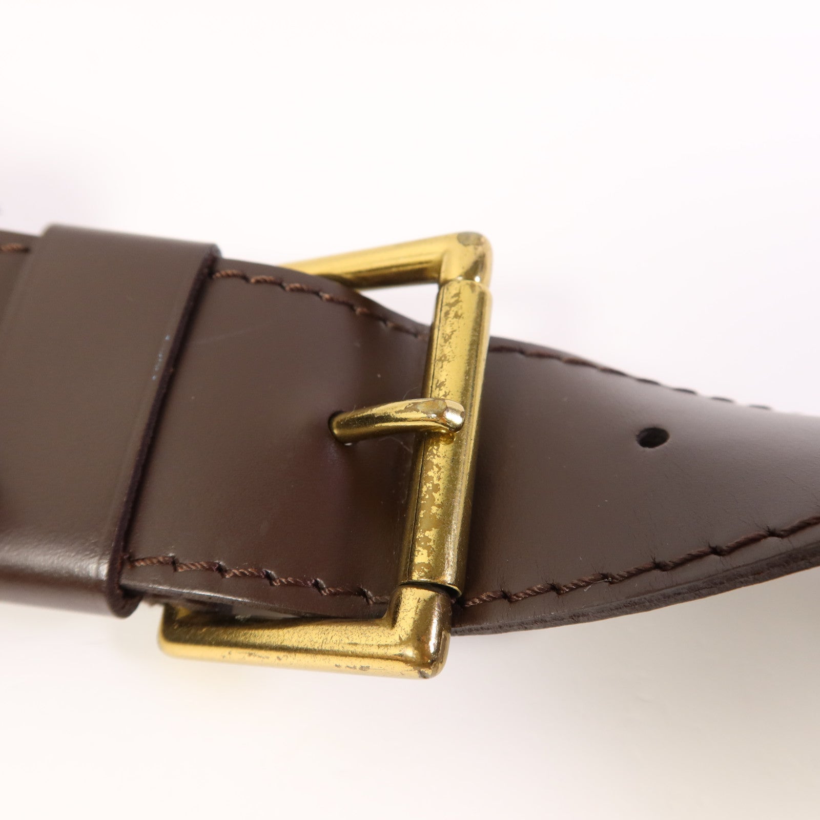 LOUIS VUITTON Damier Bastille金扣肩背袋