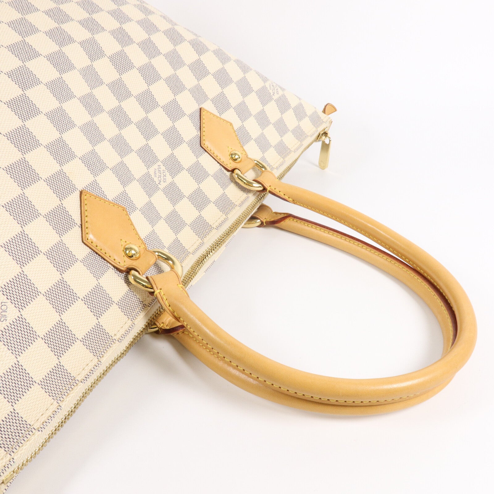 LOUIS VUITTON Damier Azur Saleya MM肩背袋/手挽袋
