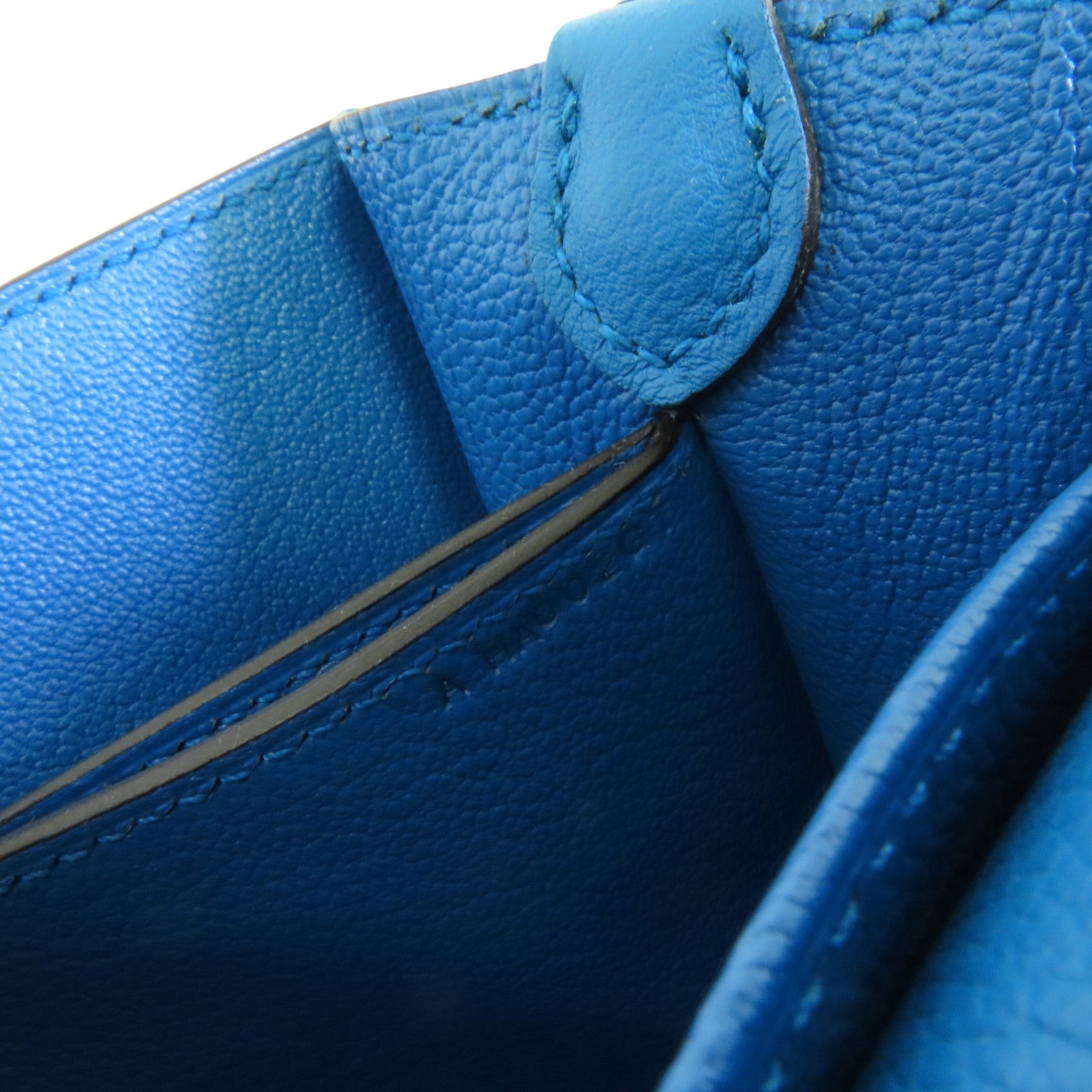 HERMES Evercolour皮革Roulis Mini金扣肩背袋