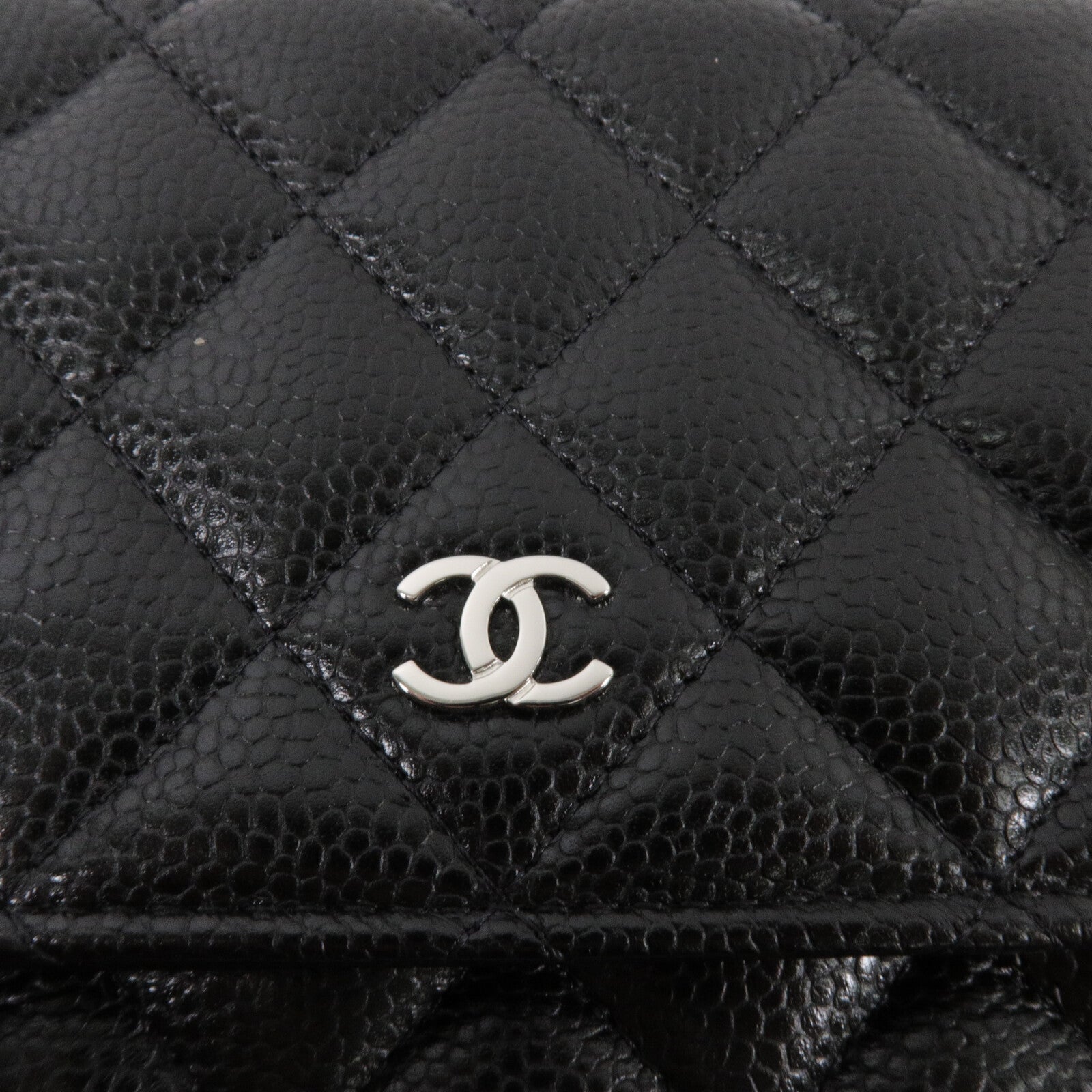 CHANEL 牛皮皮革WOC Wallet On Chain鏈帶肩背袋