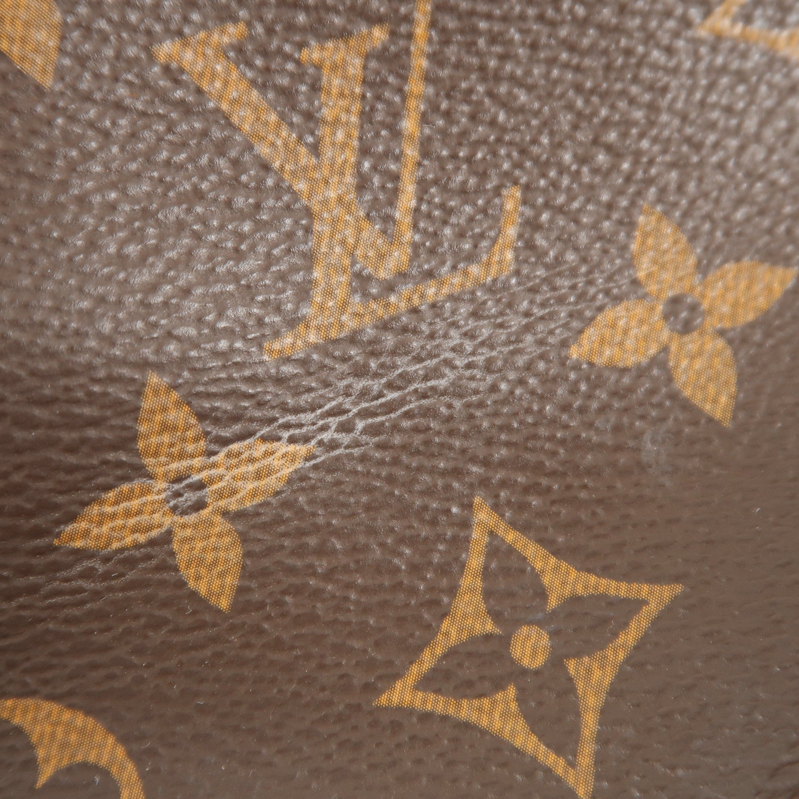 LOUIS VUITTON LV GHW Flower Zip Tote 2 Way Bag M44351 Monogram Brown/Black