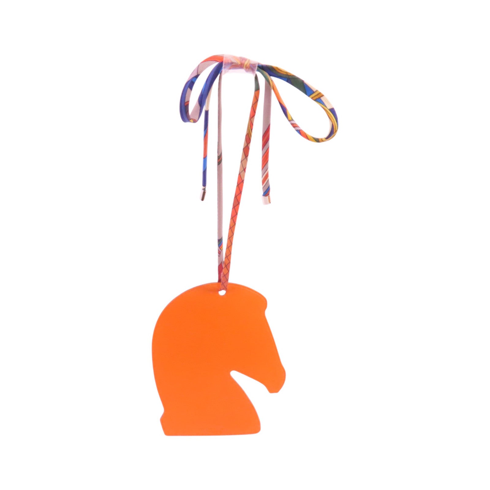HERMES Chevre皮革Samarcande Horse Charm掛飾