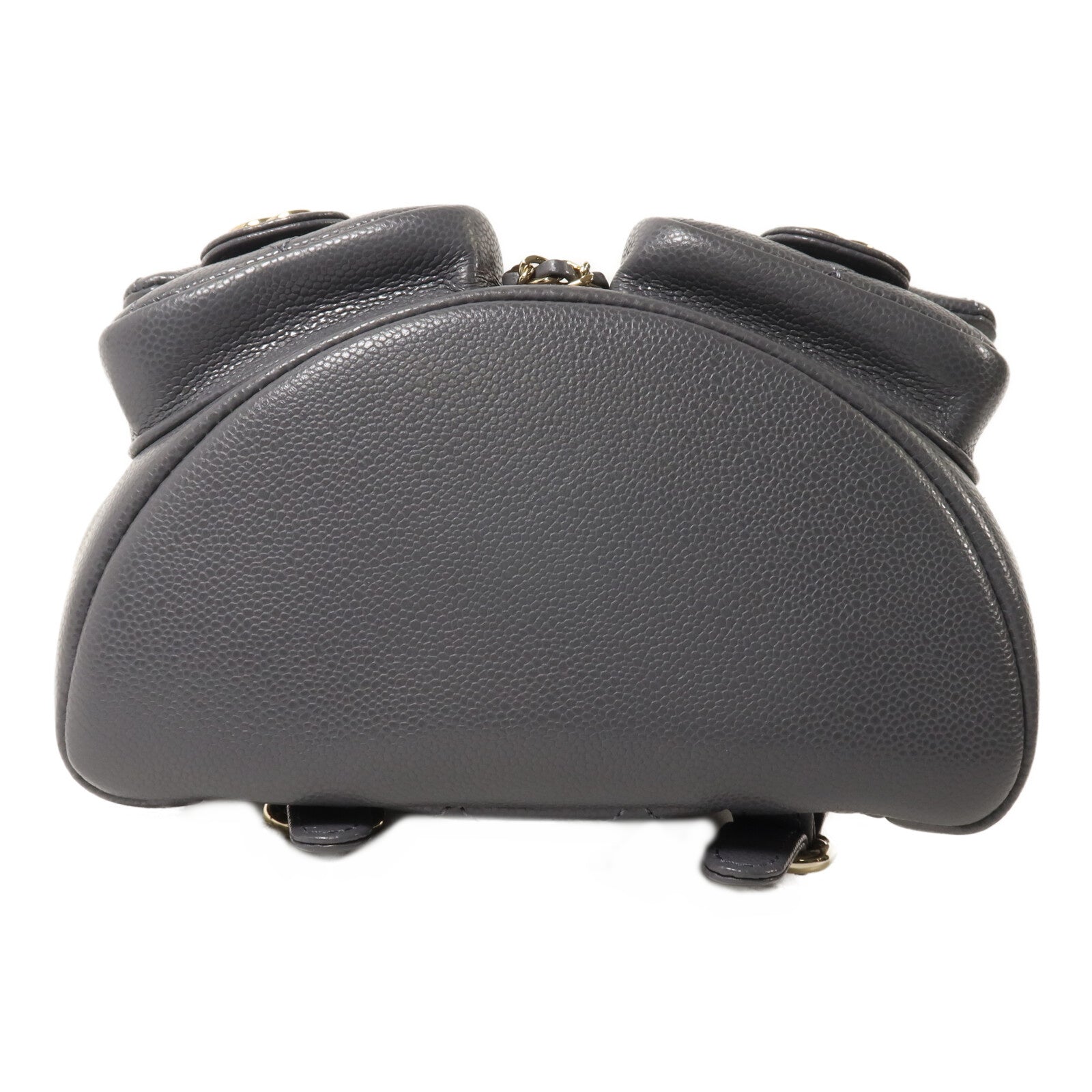 CHANEL 牛皮皮革Duma Mini鏈帶背包