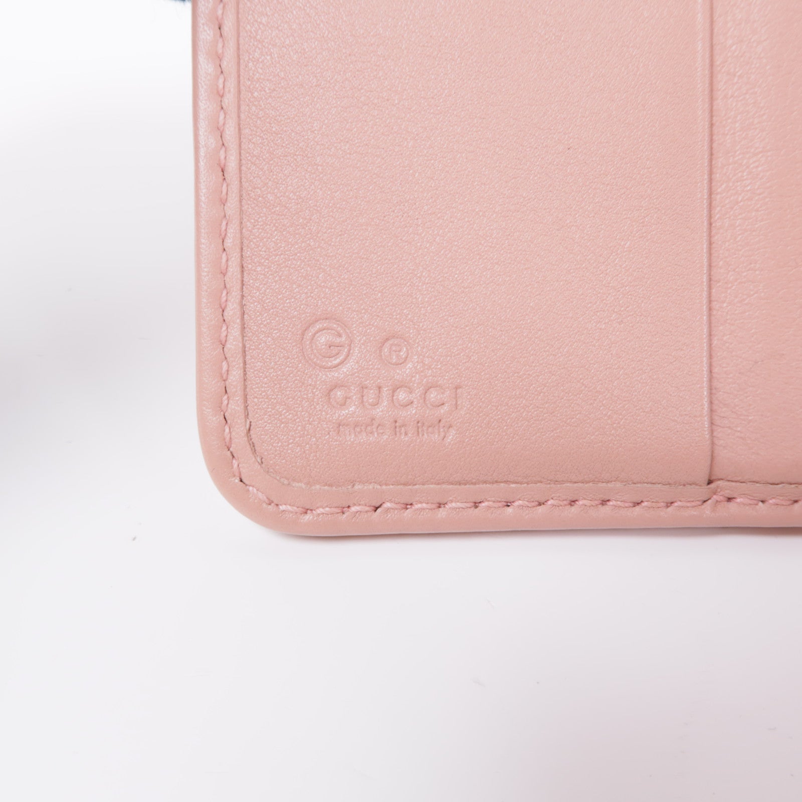 GUCCI 【激減優惠】牛皮皮革Microguccissima錢包