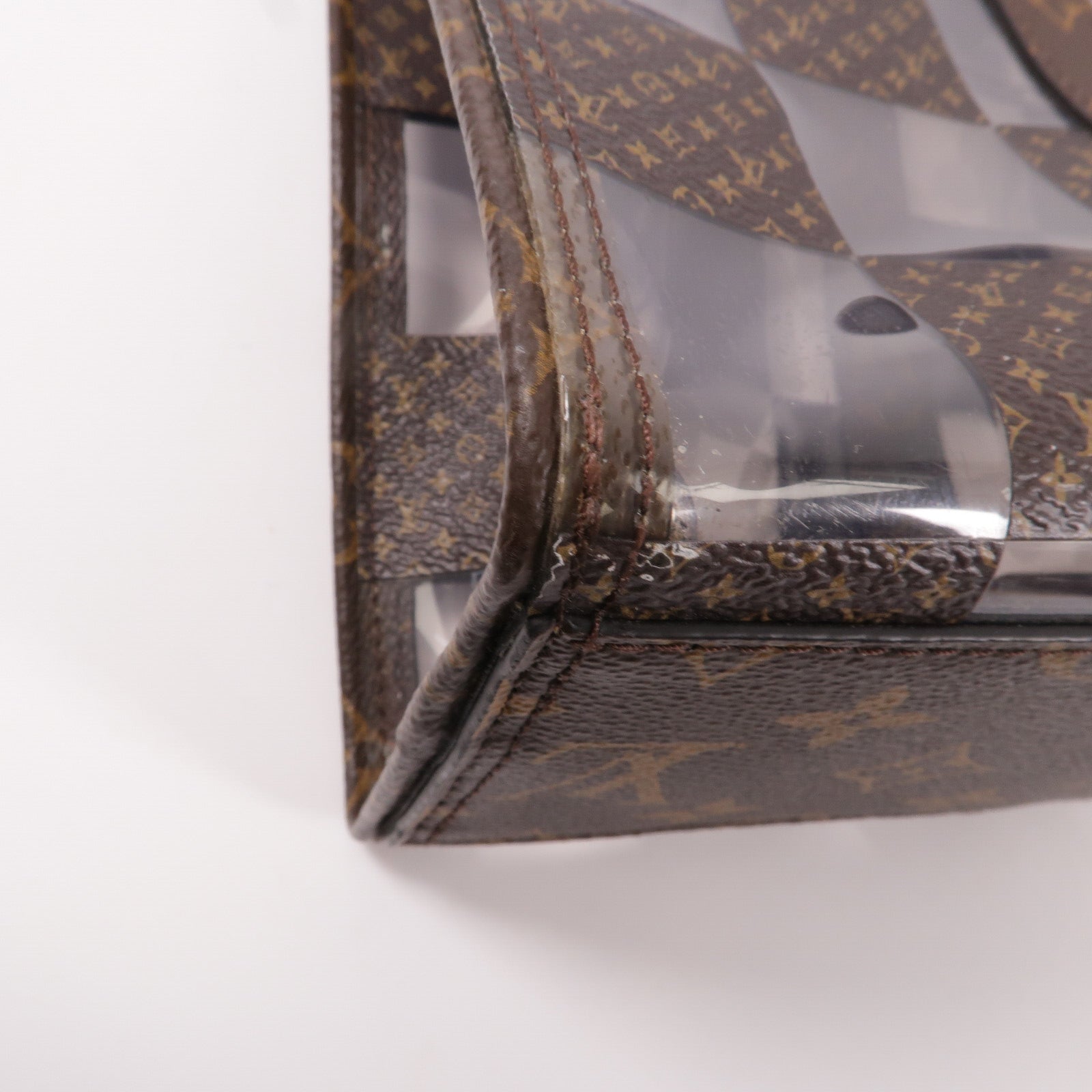LOUIS VUITTON Monogram Chess Sac Plat手挽肩背兩用袋