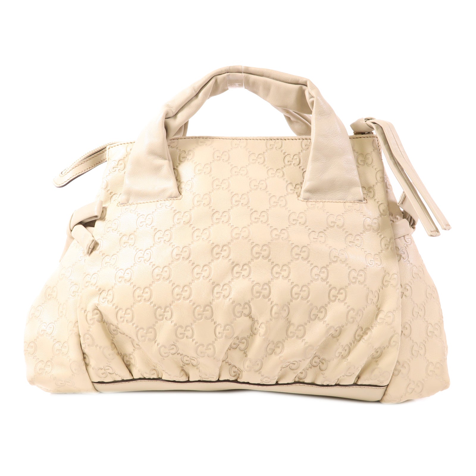 GUCCI 牛皮皮革Hand Bag金扣手挽袋