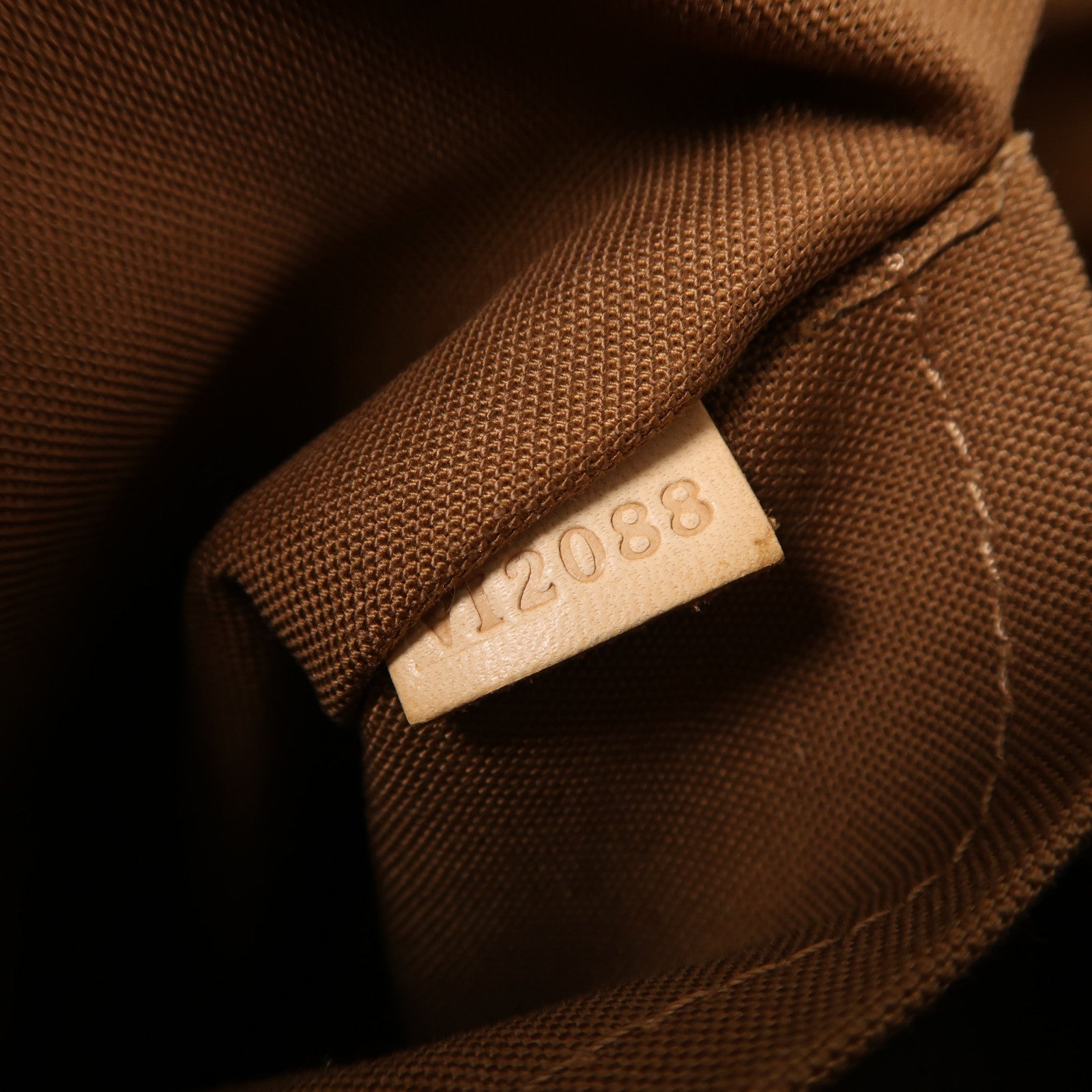 LOUIS VUITTON Monogram Tivoli PM金扣手挽袋棕色