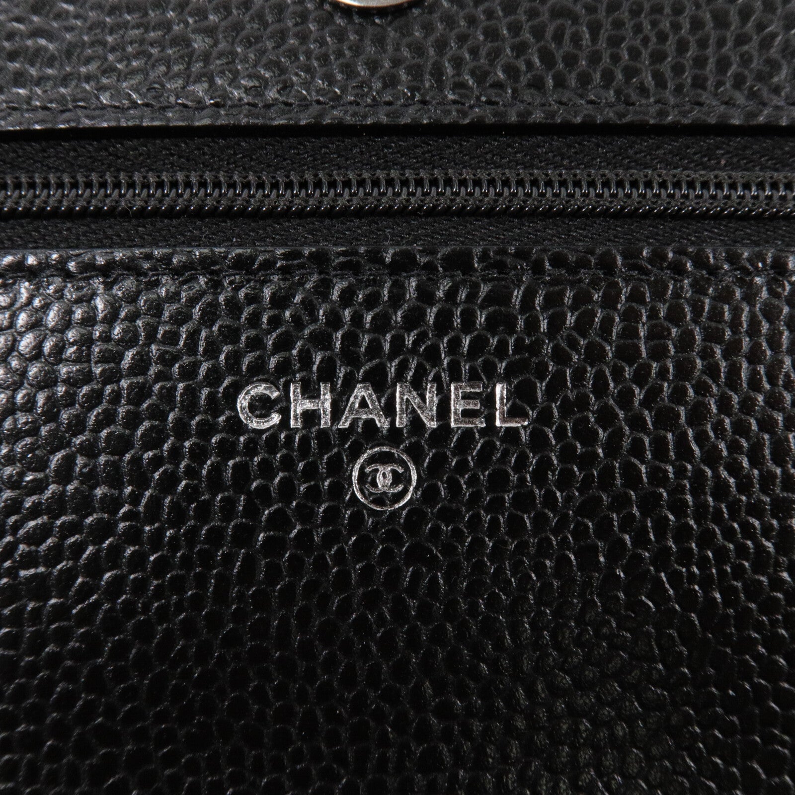 CHANEL 牛皮皮革WOC Wallet On Chain鏈帶肩背袋