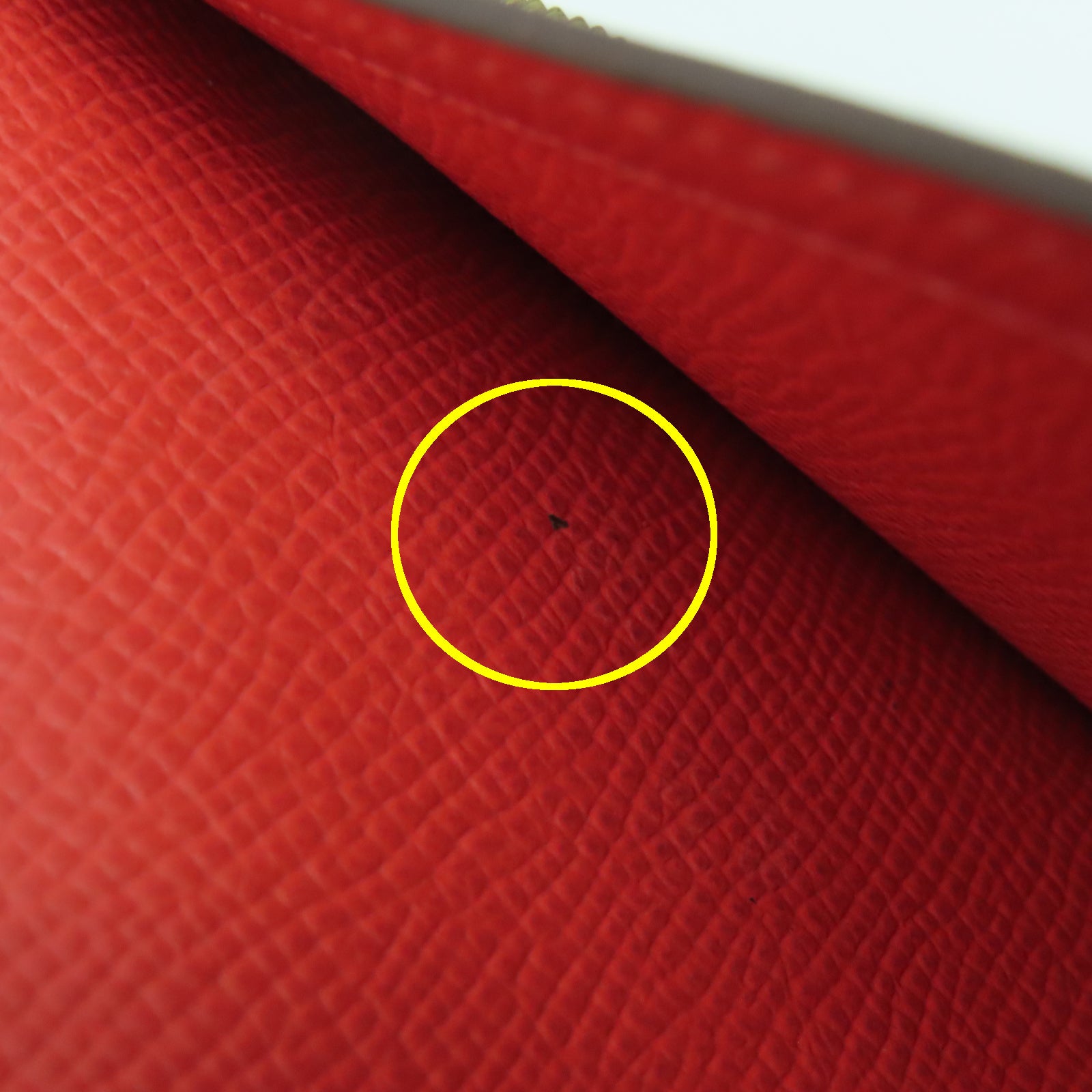 HERMES 【清倉大減價】Veau Epsom皮革Bearn Wallet金扣長錢包橙色