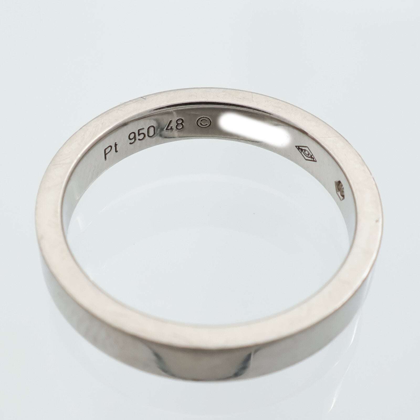 CARTIER PT950鉑金C De Ring鑽石戒指
