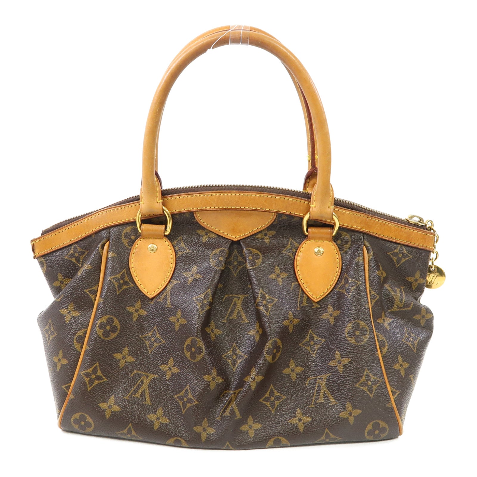 LOUIS VUITTON 【激減優惠】Monogram Tivoli PM金扣肩背袋啡色