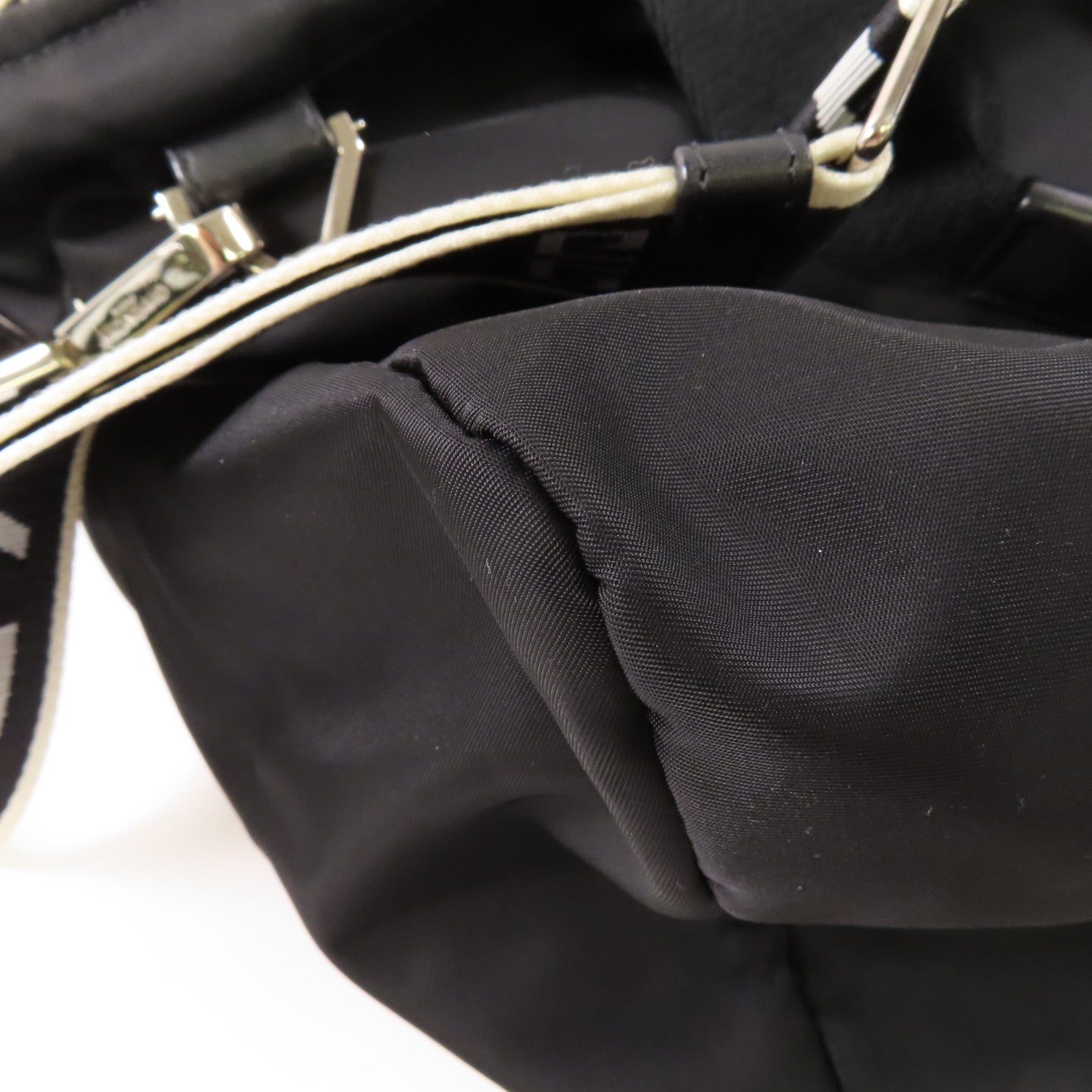 GIVENCHY 【激減優惠】尼龍Shoulder Bag銀扣手挽肩背兩用袋