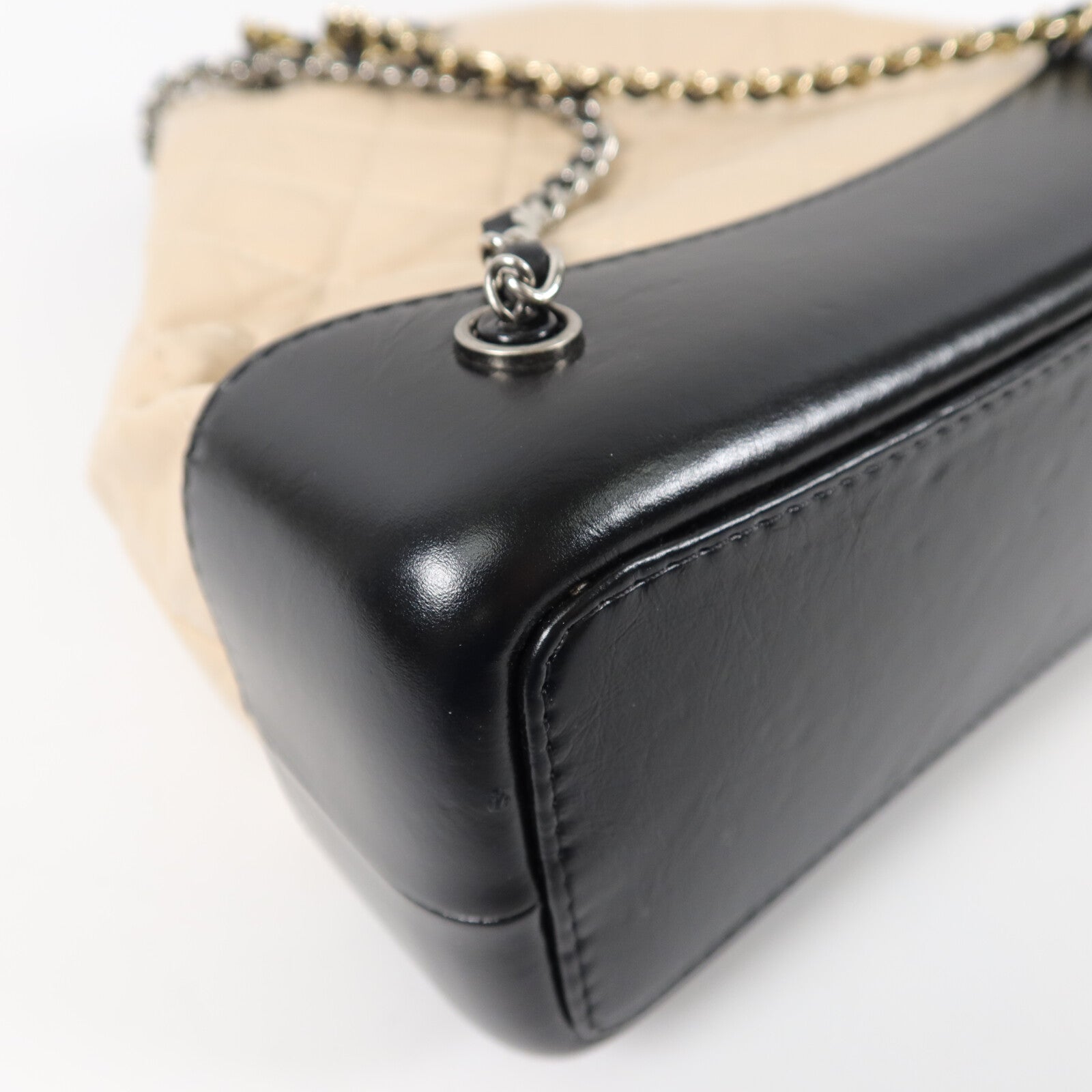 CHANEL 牛皮皮革Gabrielle BackPack鏈帶背包