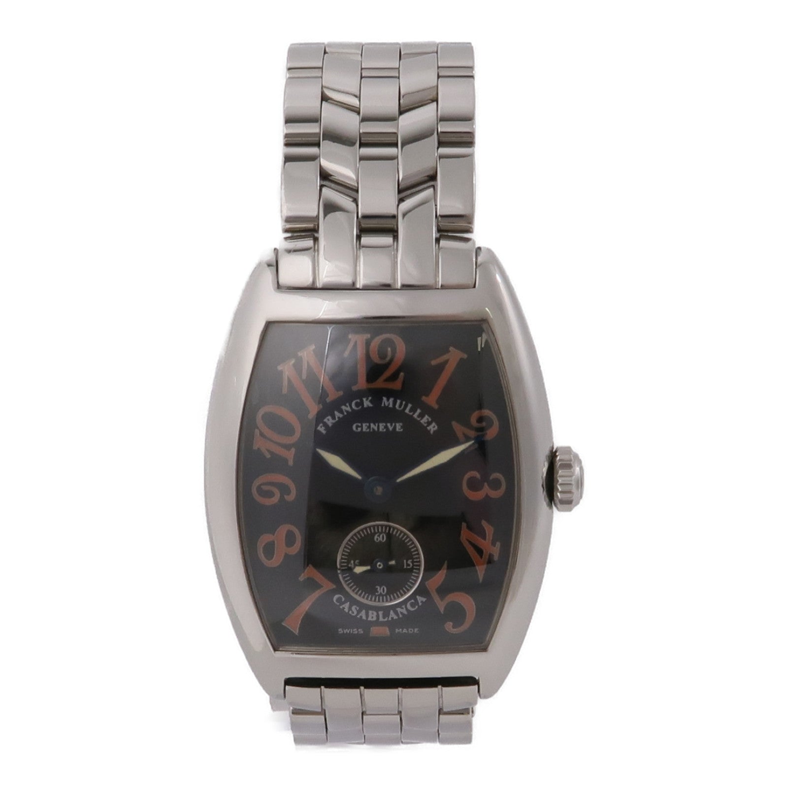 FRANCK MULLER Casablanca不鏽鋼手錶自動機芯黑色