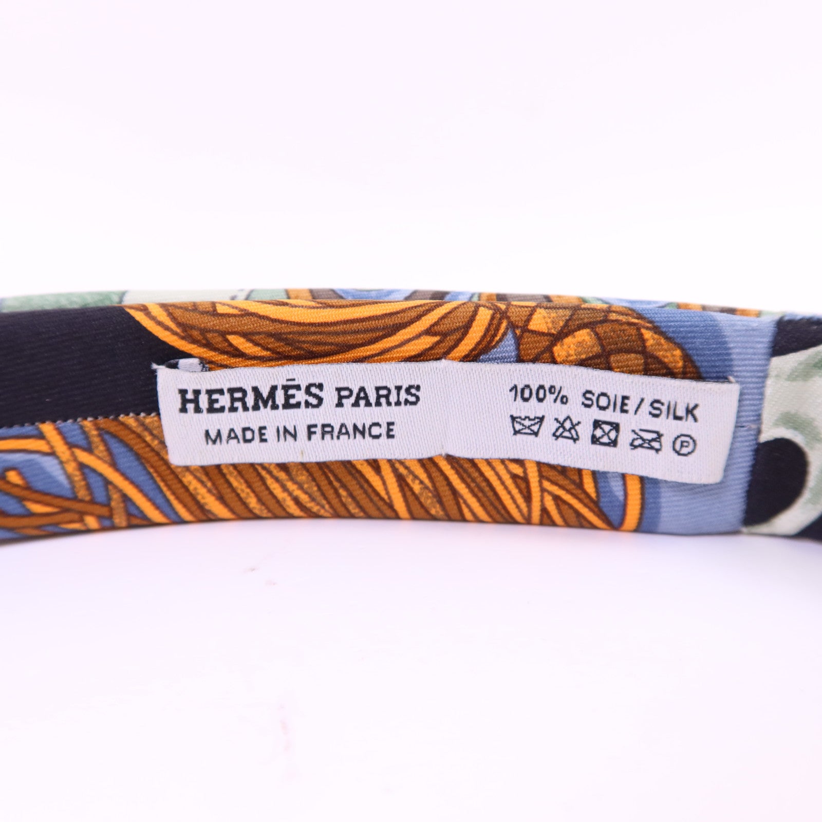 HERMES 【激減優惠】絲質Hair Band髮帶
