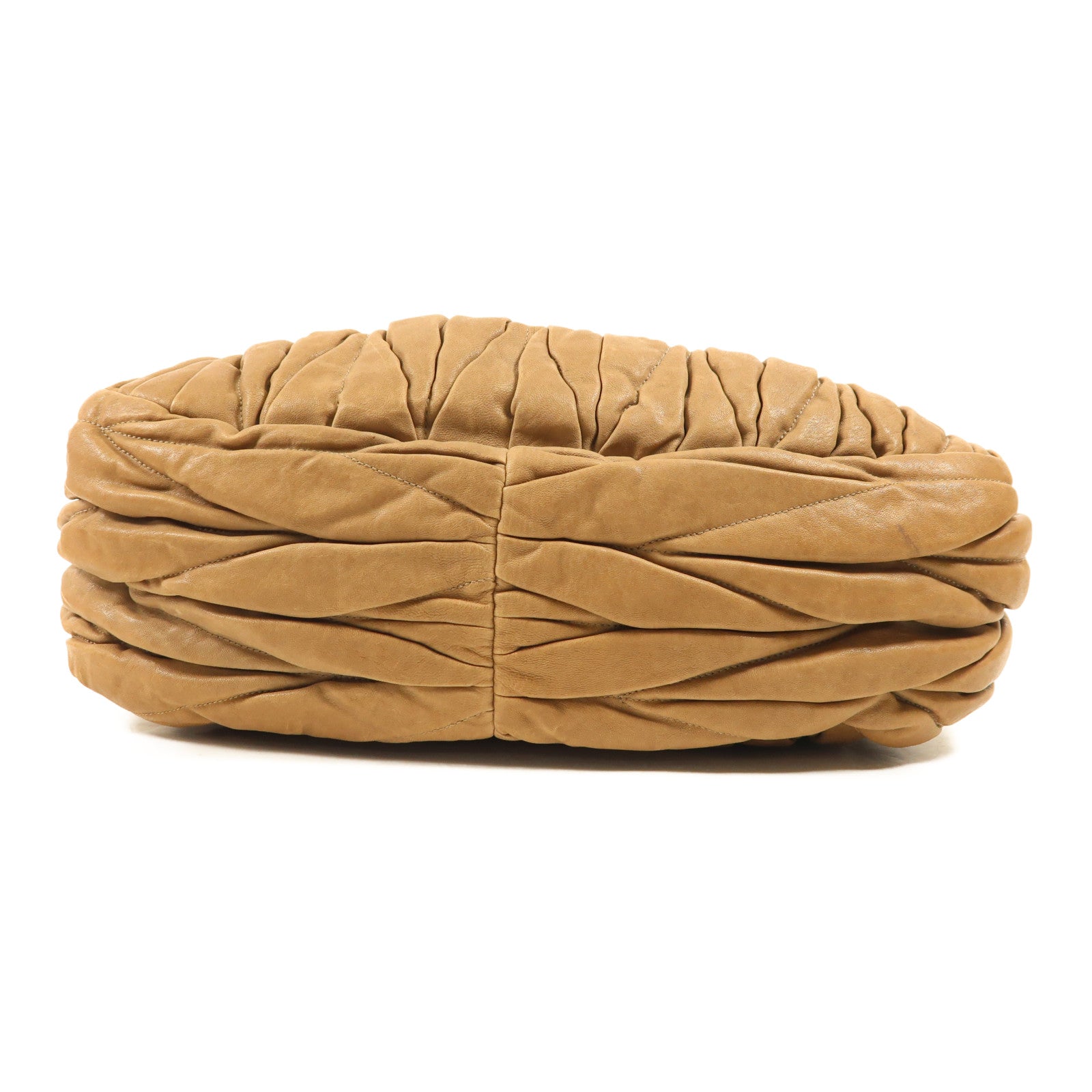 Miu Miu 牛皮皮革Shoulder Bag金扣手挽袋