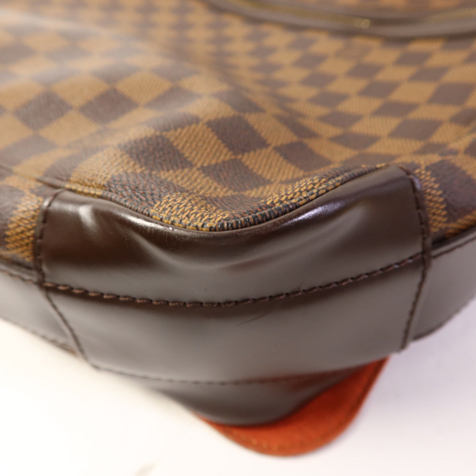 LOUIS VUITTON Damier Bastille金扣肩背袋