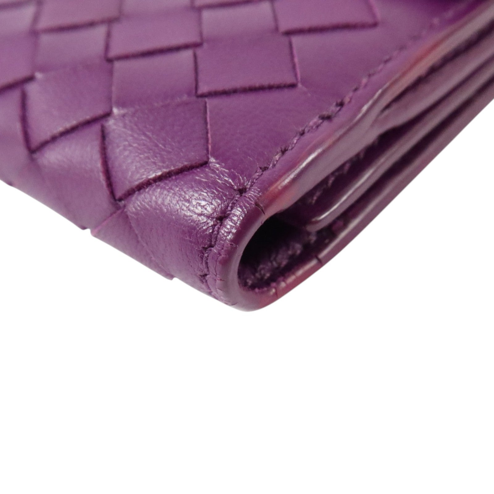 BOTTEGA VENETA 織紋皮革Long Wallet長錢包