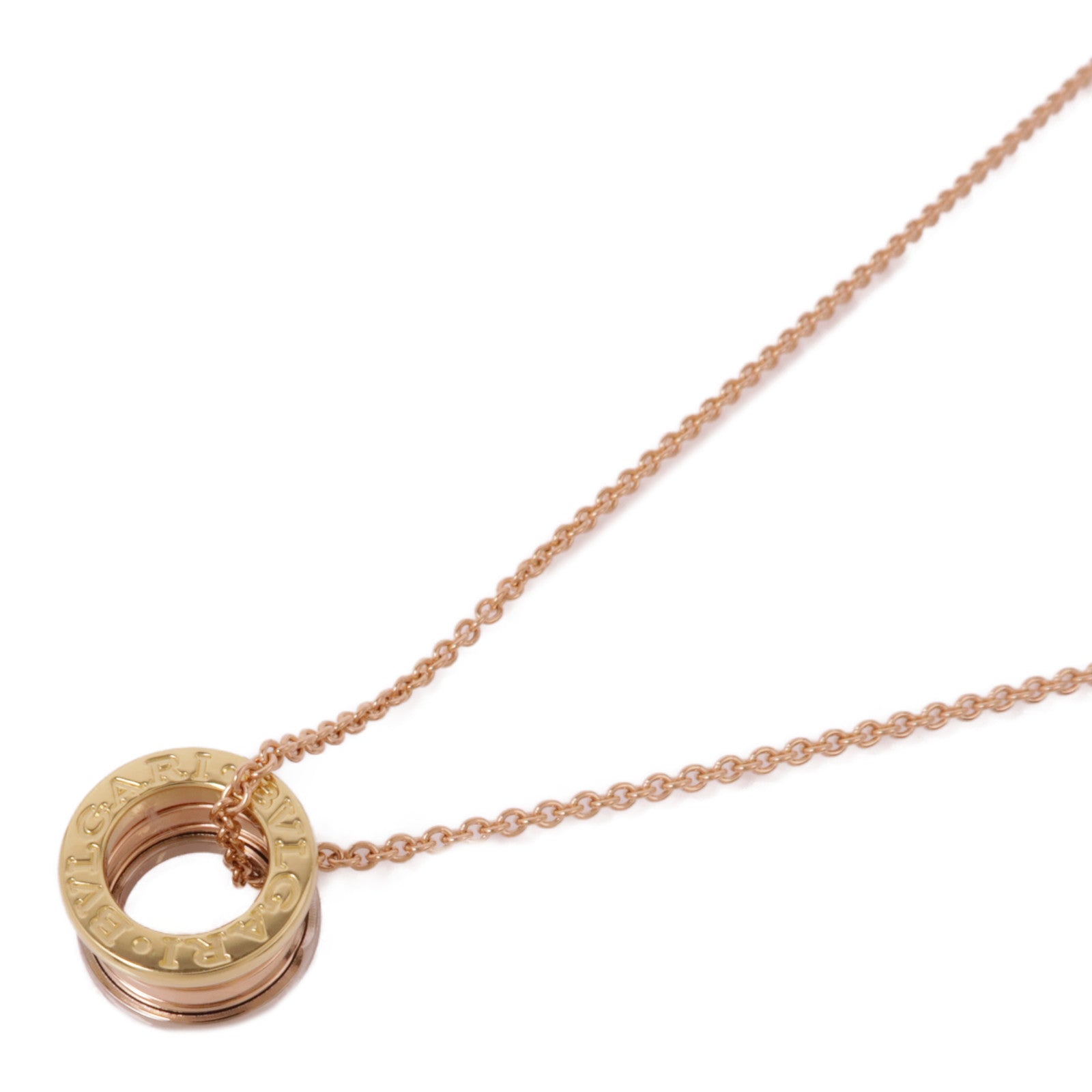 BVLGARI 18K黃金/18K白金/18K玫瑰金B-Zero1 Perfect Mistake Necklace項鍊