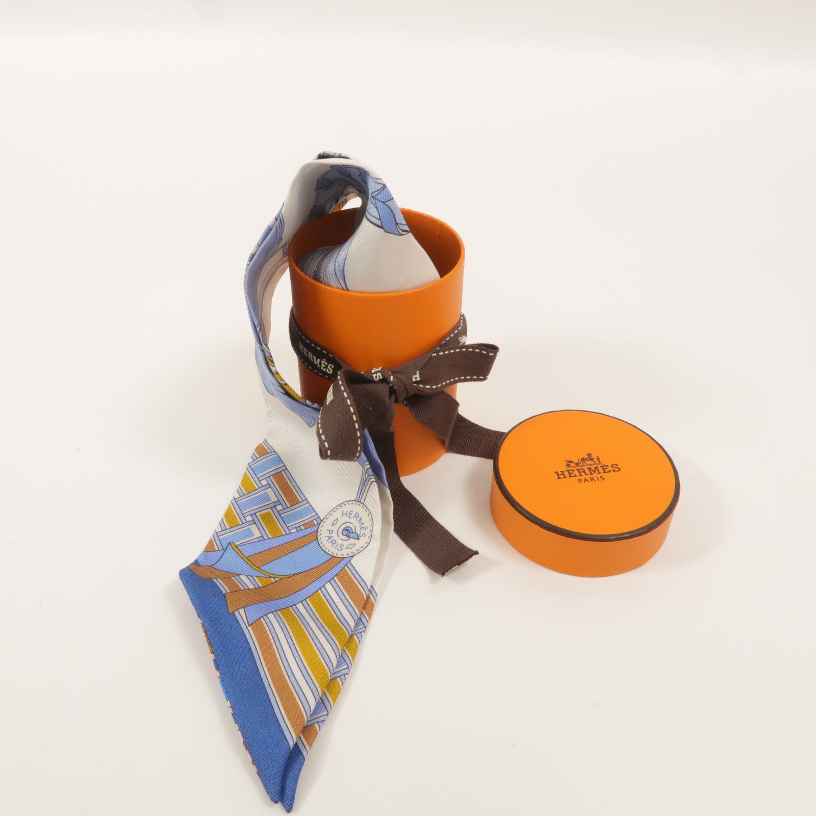 HERMES 絲質Twilly絲巾