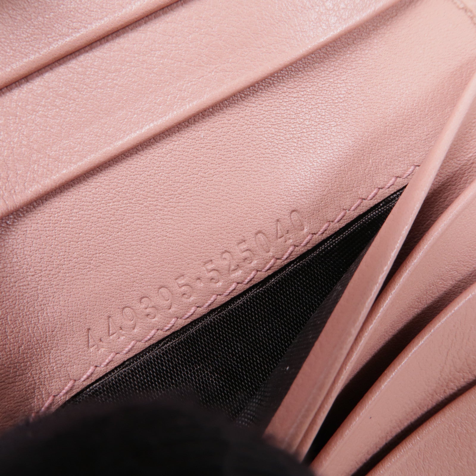 GUCCI 牛皮皮革Microguccissima錢包